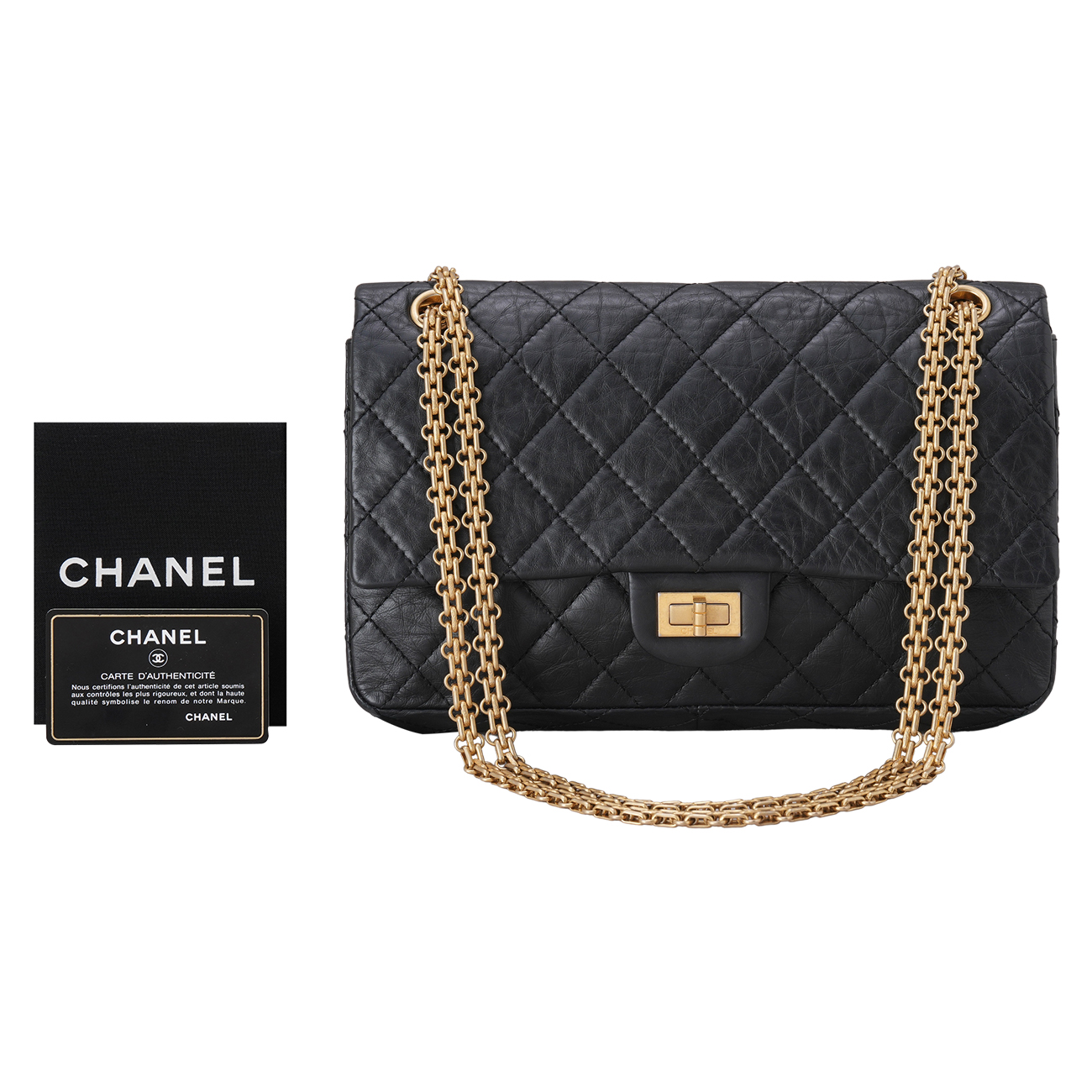 CHANEL(USED)샤넬 2.55 빈티지 28 플랩백