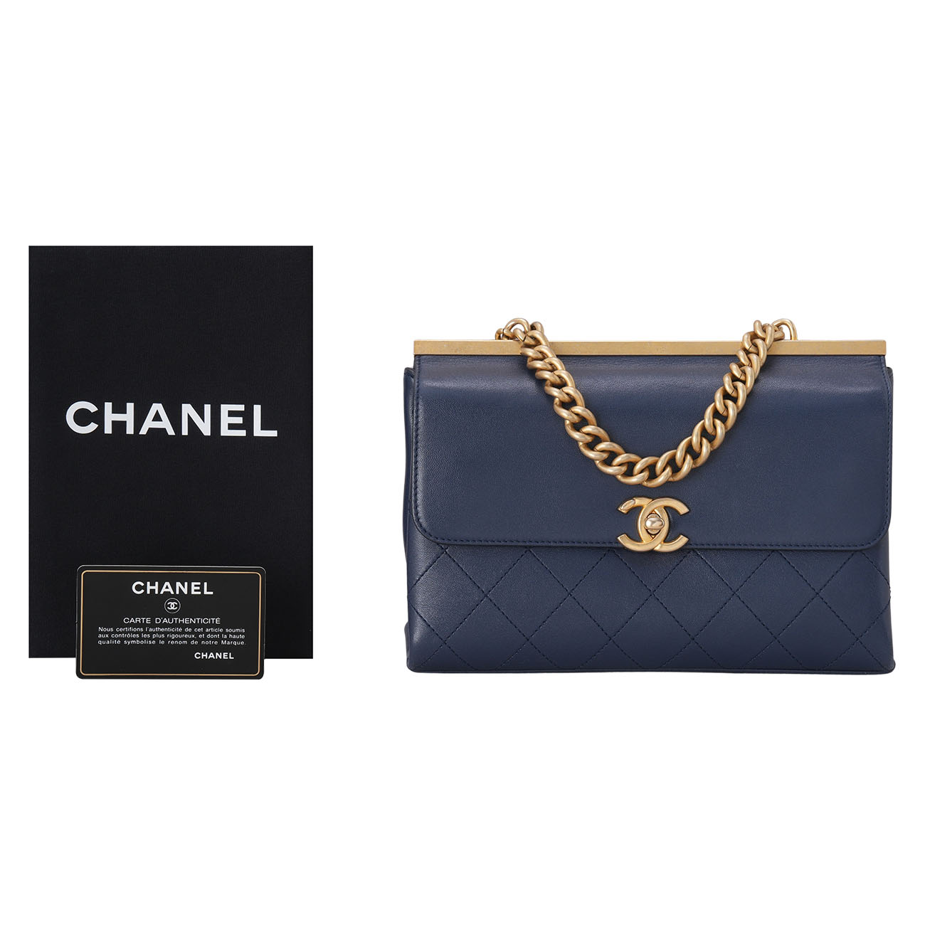 CHANEL(USED)샤넬 시즌 CC로고 체인 숄더백