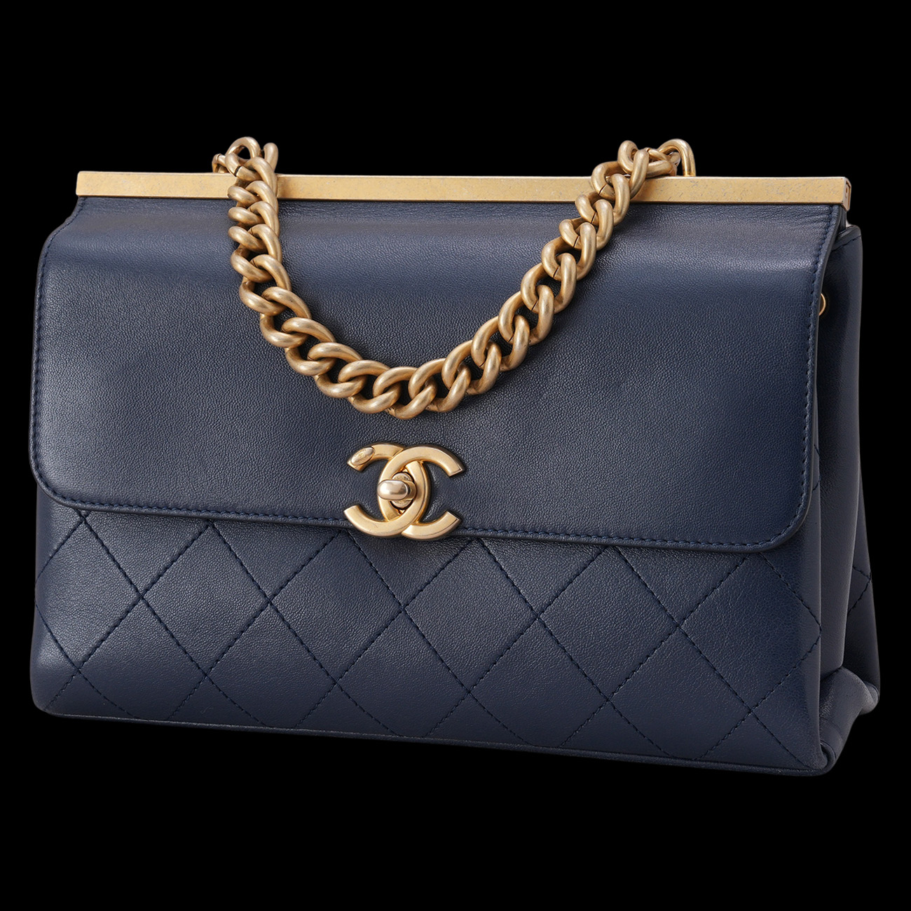 CHANEL(USED)샤넬 시즌 CC로고 체인 숄더백