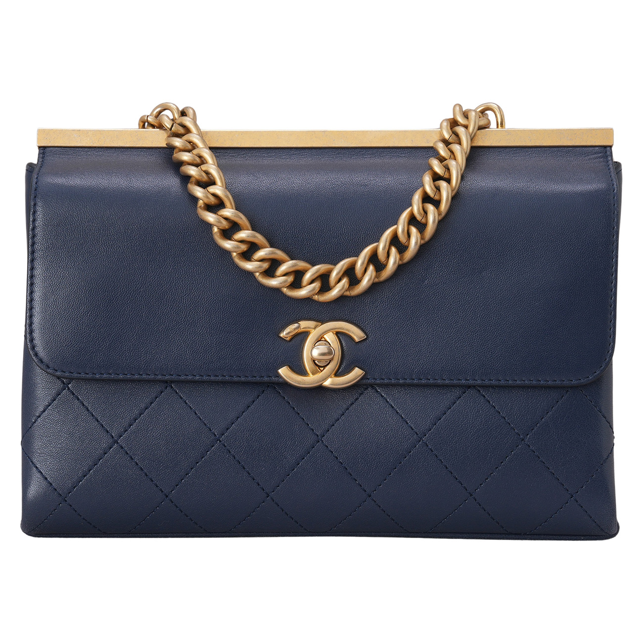 CHANEL(USED)샤넬 시즌 CC로고 체인 숄더백
