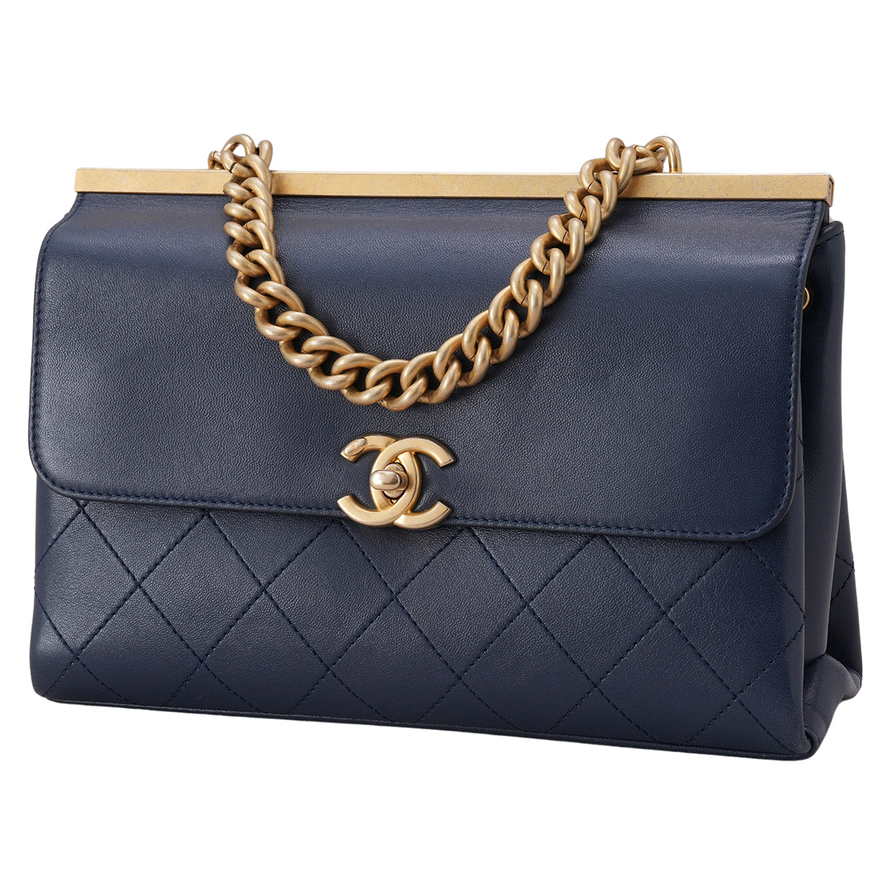 CHANEL(USED)샤넬 시즌 CC로고 체인 숄더백