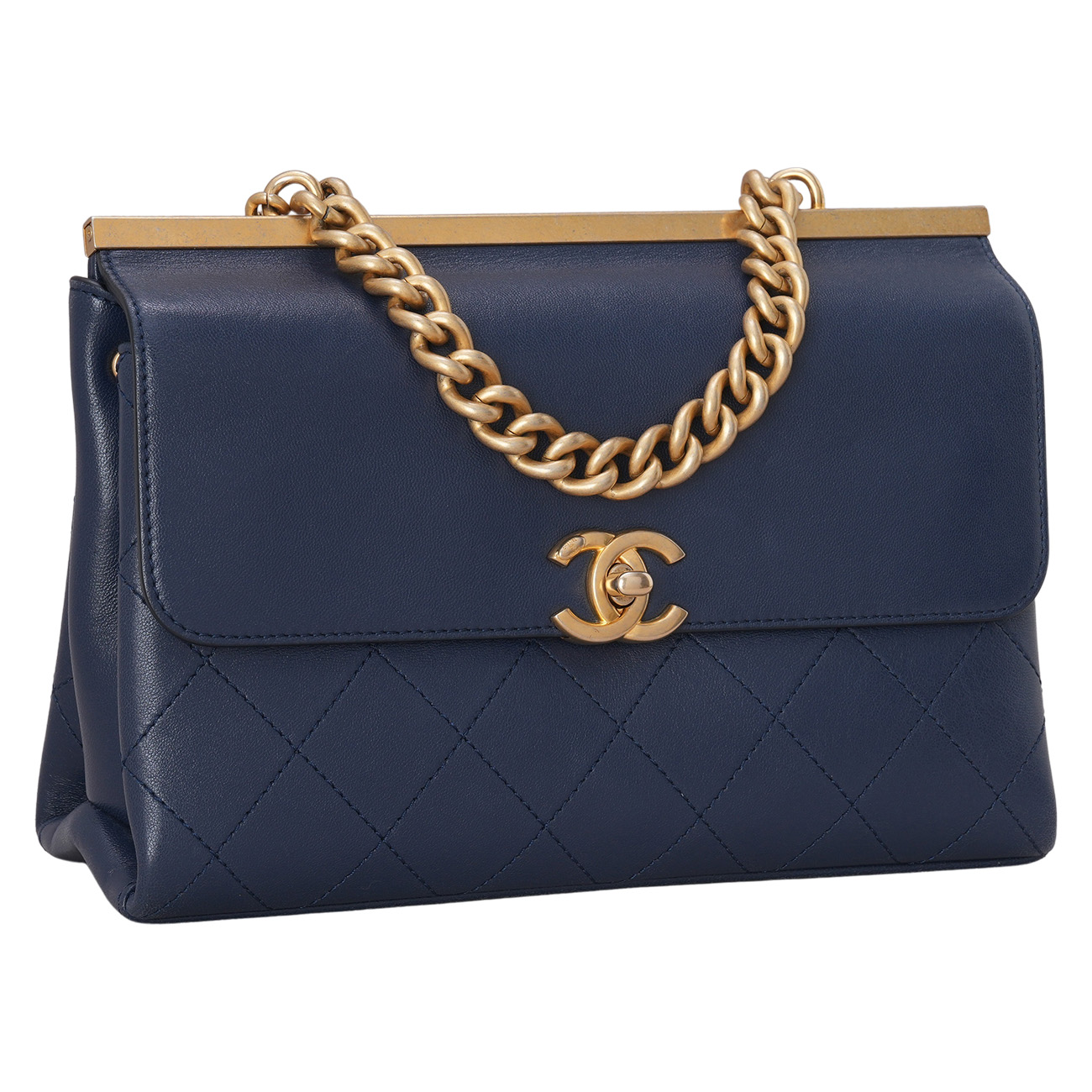 CHANEL(USED)샤넬 시즌 CC로고 체인 숄더백
