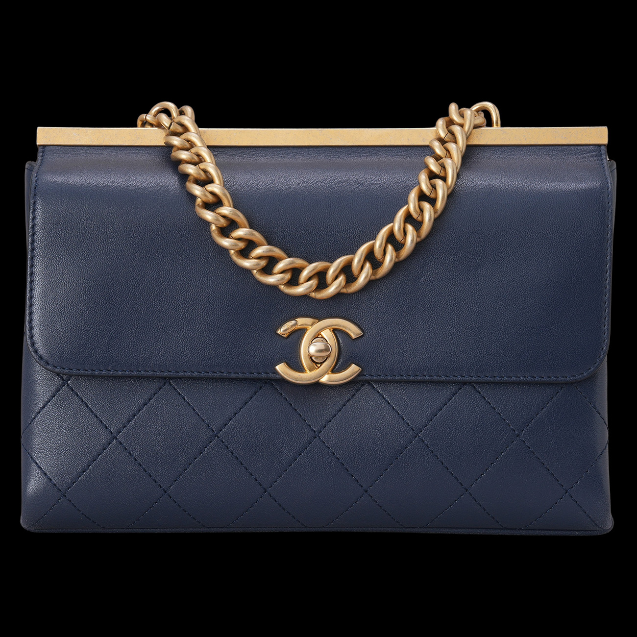 CHANEL(USED)샤넬 시즌 CC로고 체인 숄더백