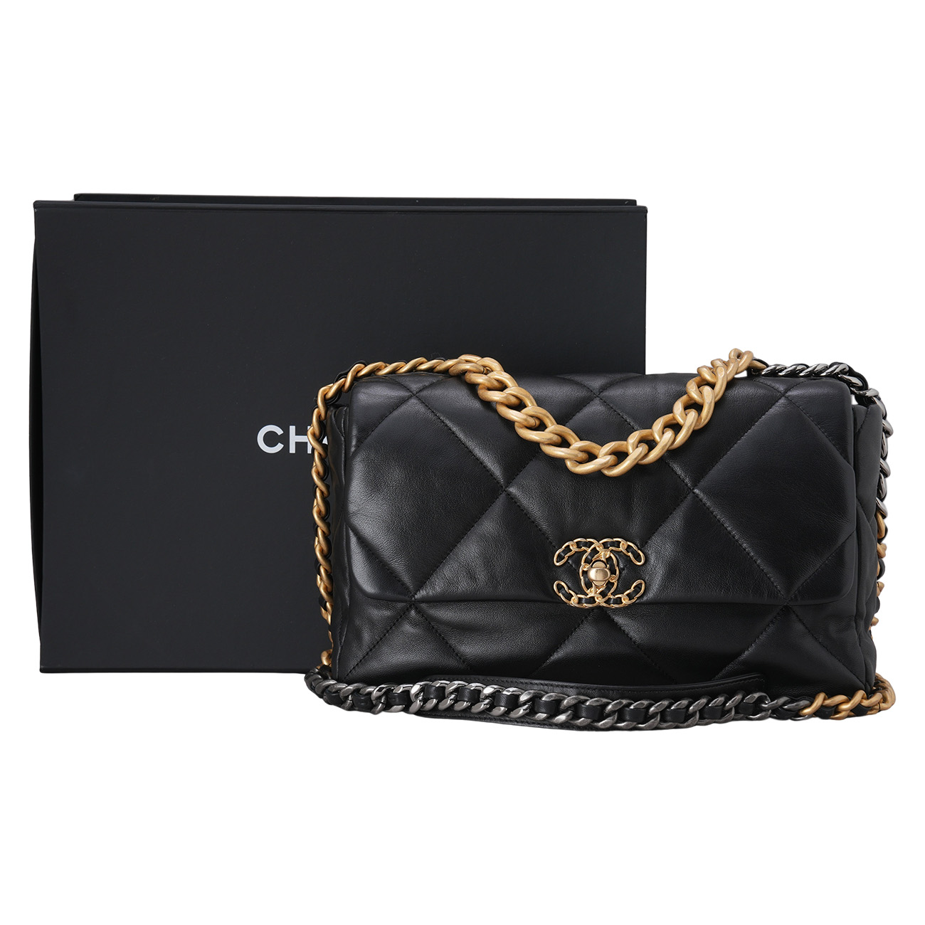 CHANEL(USED)샤넬 AS1161 19백 라지