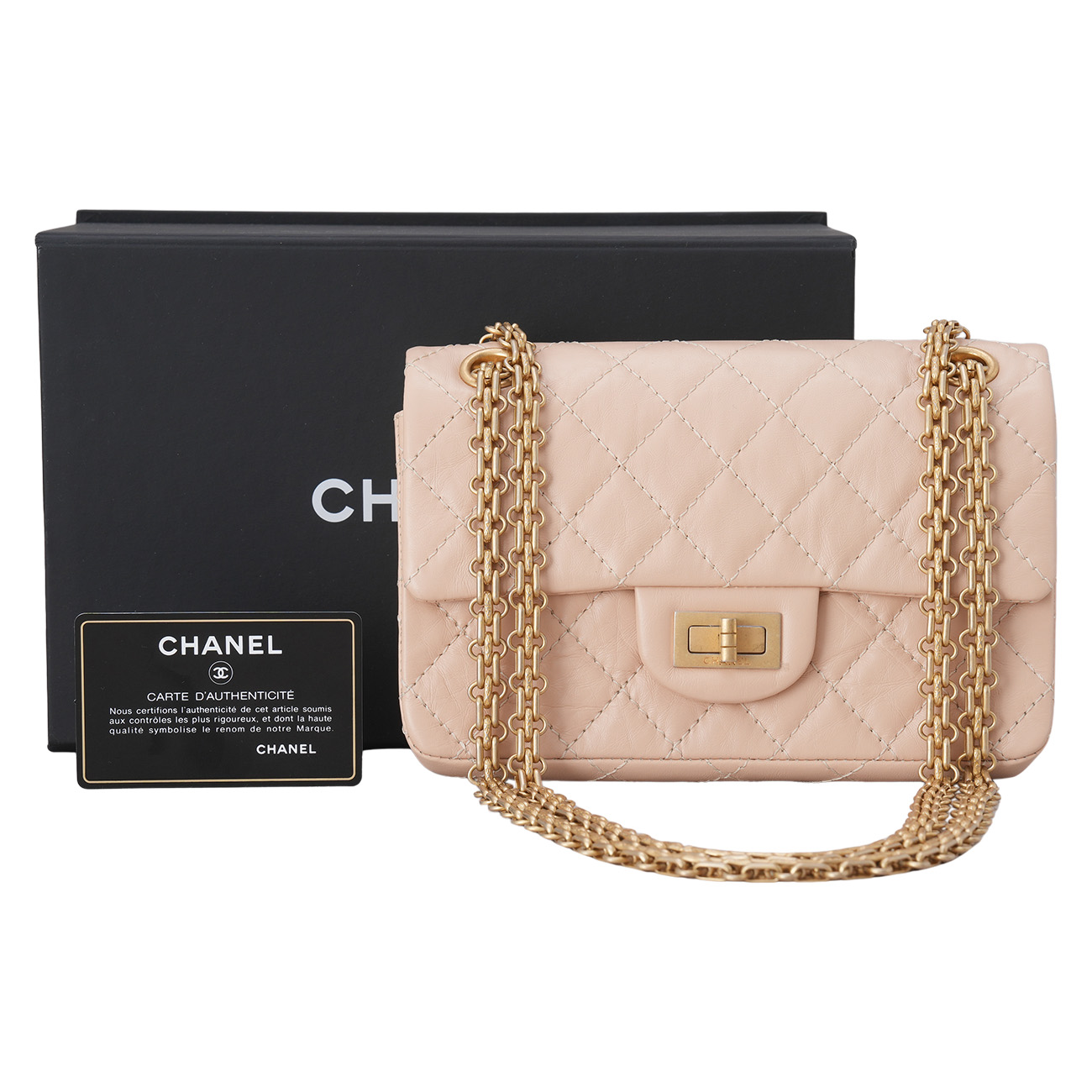 CHANEL(USED)샤넬 2.55 빈티지 뉴미니 플랩백