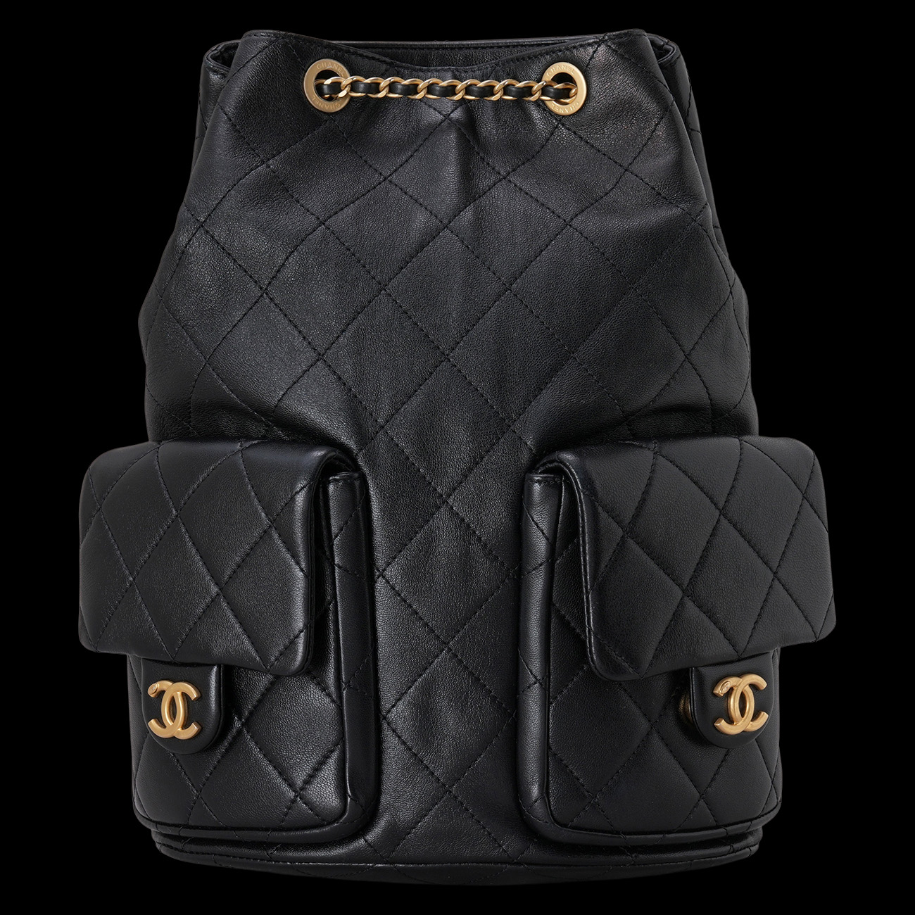 CHANEL(USED)샤넬 AS5305 25C 크루즈 투포켓 라지 백팩