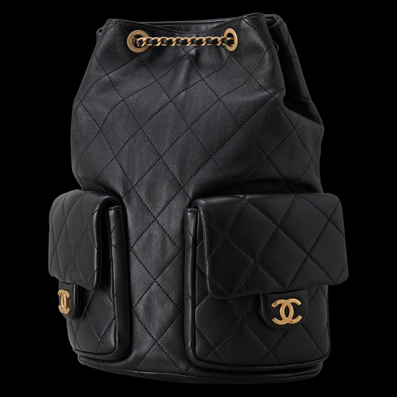 CHANEL(USED)샤넬 AS5305 25C 크루즈 투포켓 라지 백팩