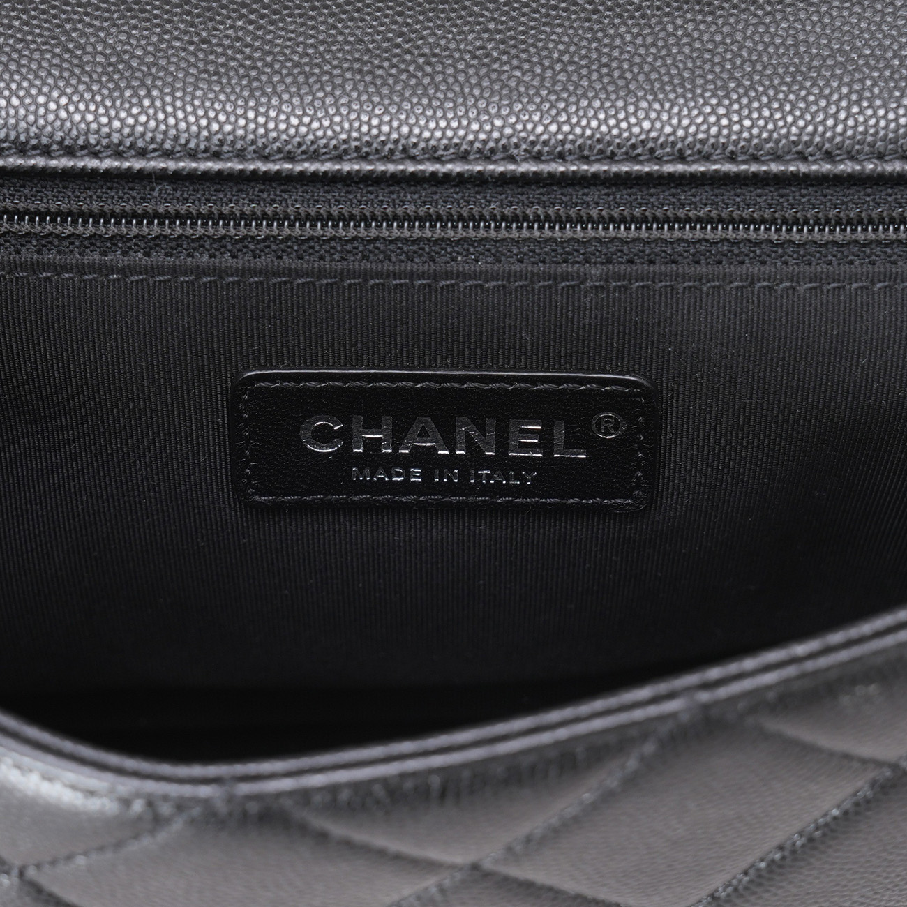 CHANEL(USED)샤넬 시즌 CC로고 체인 플랩백