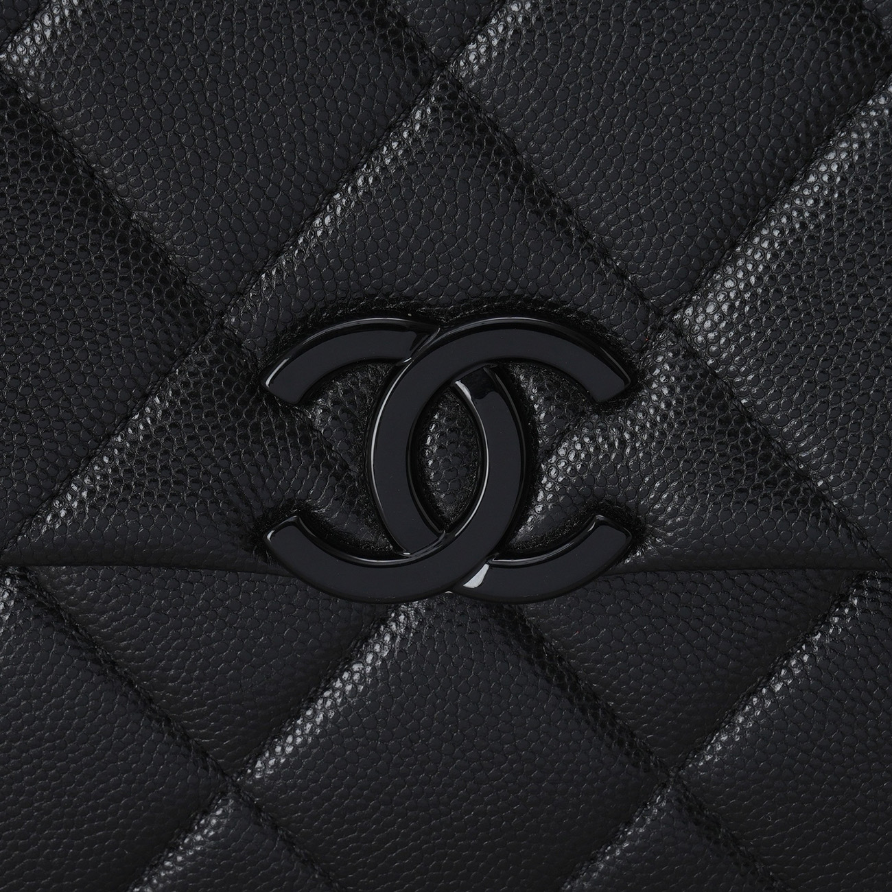 CHANEL(USED)샤넬 시즌 CC로고 체인 플랩백