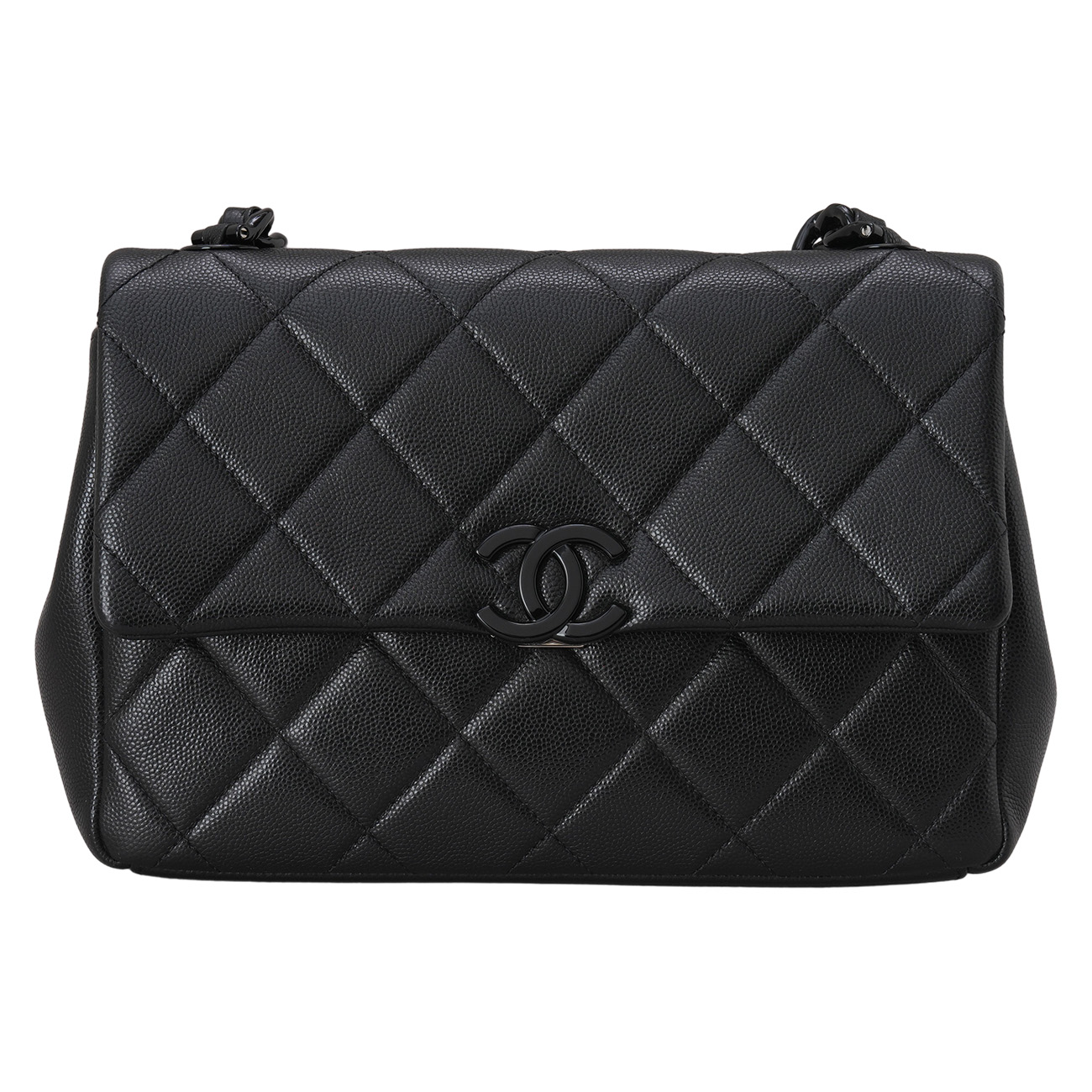 CHANEL(USED)샤넬 시즌 CC로고 체인 플랩백