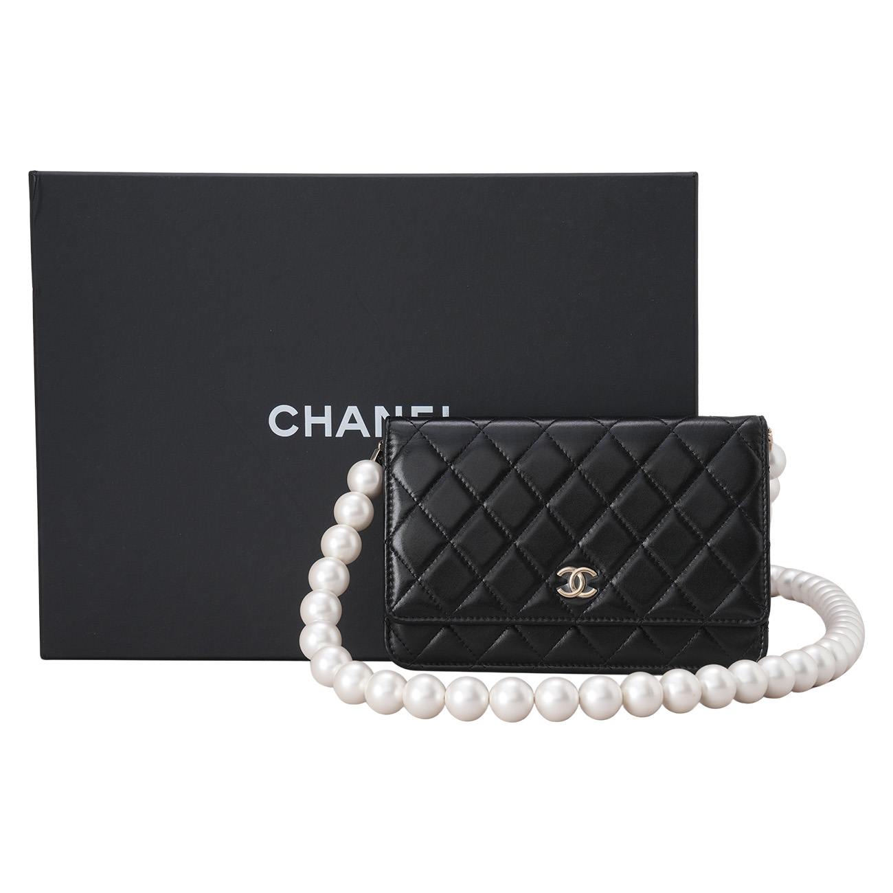 CHANEL(USED)샤넬 시즌 AP1841 진주 스트랩 WOC