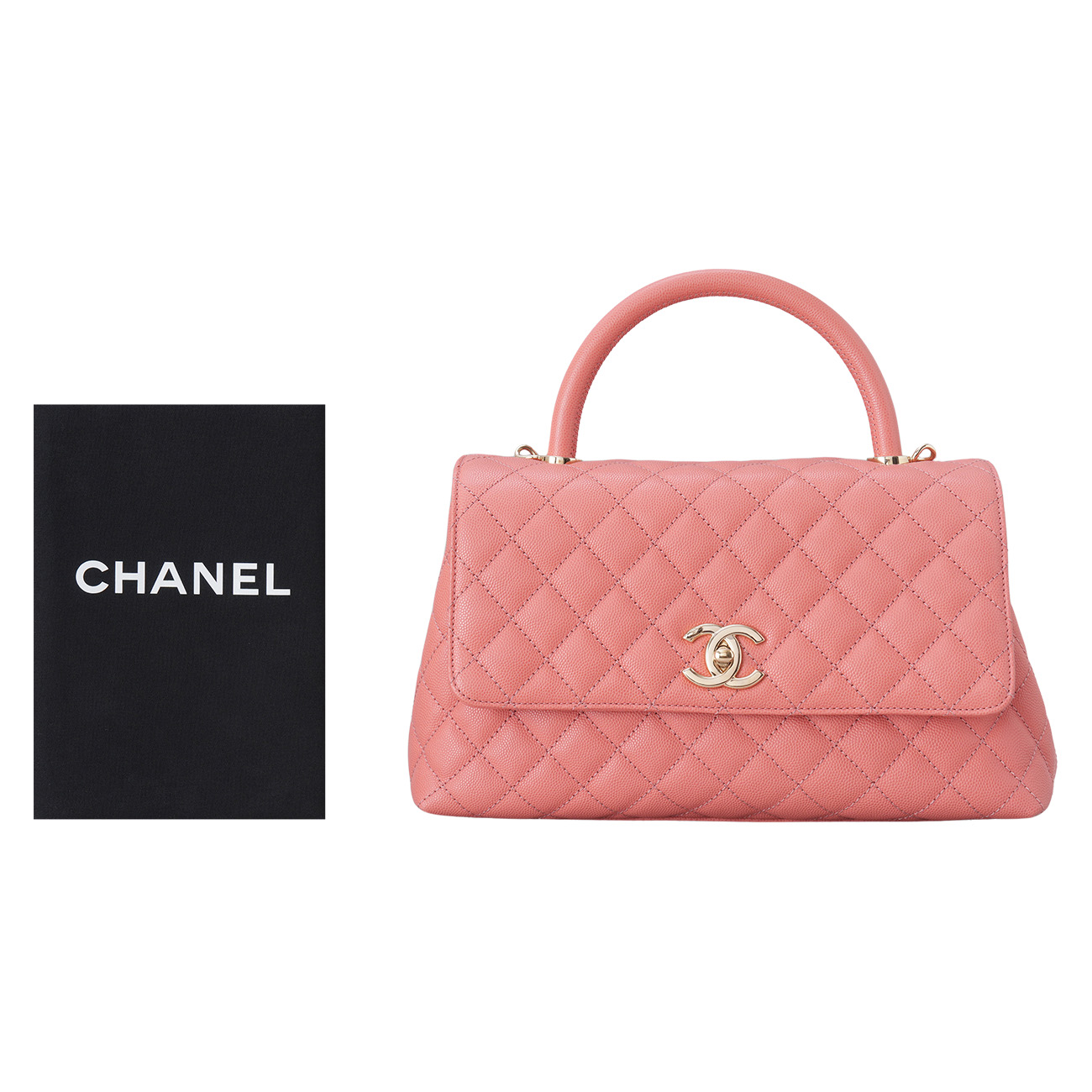 CHANEL(USED)샤넬 캐비어 코코핸들 28