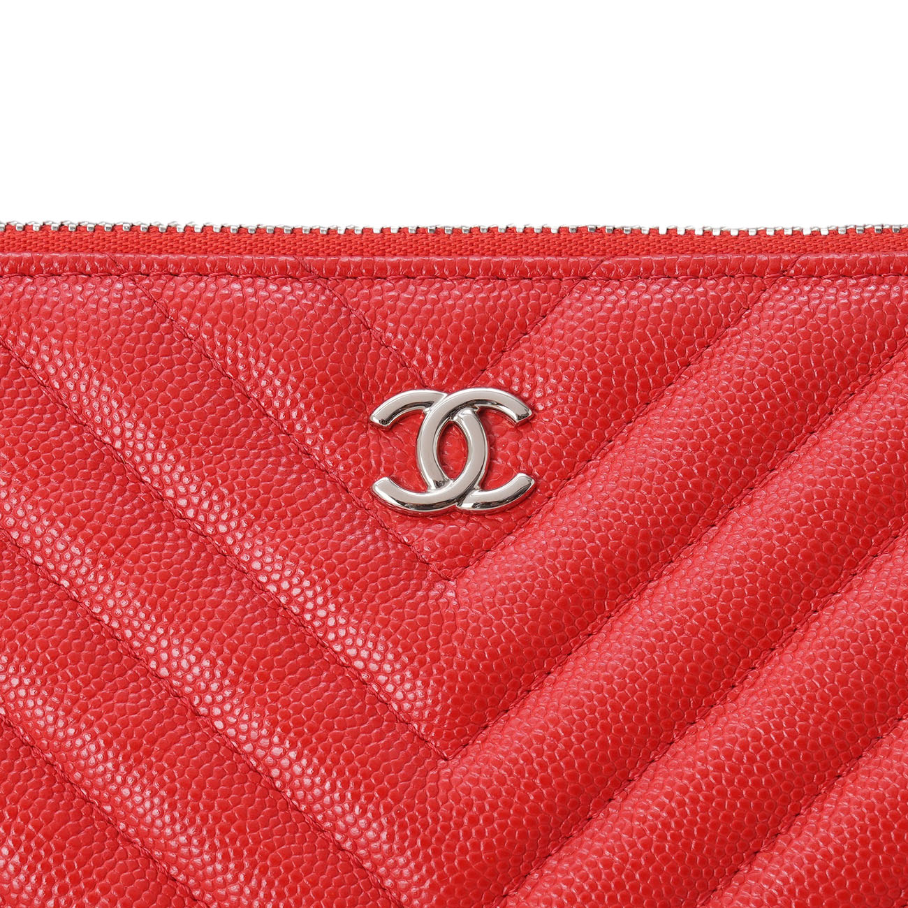 CHANEL(USED)샤넬 쉐브론 클래식 클러치 라지