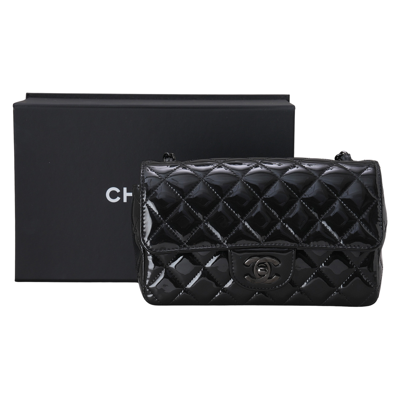 CHANEL(USED)샤넬 페이던트 클래식 뉴미니 체인 크로스백