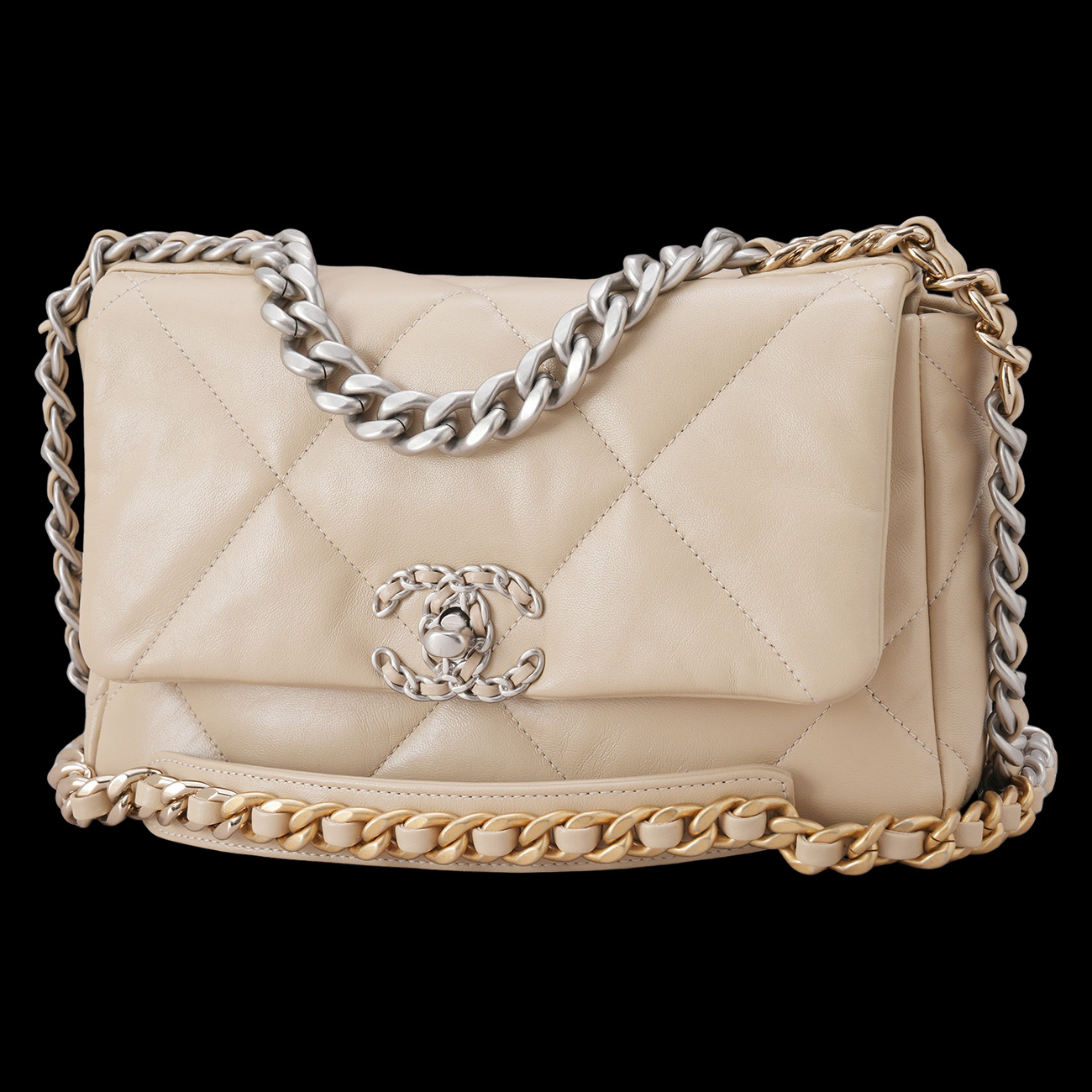 CHANEL(USED)샤넬 AS1160 19백 미듐