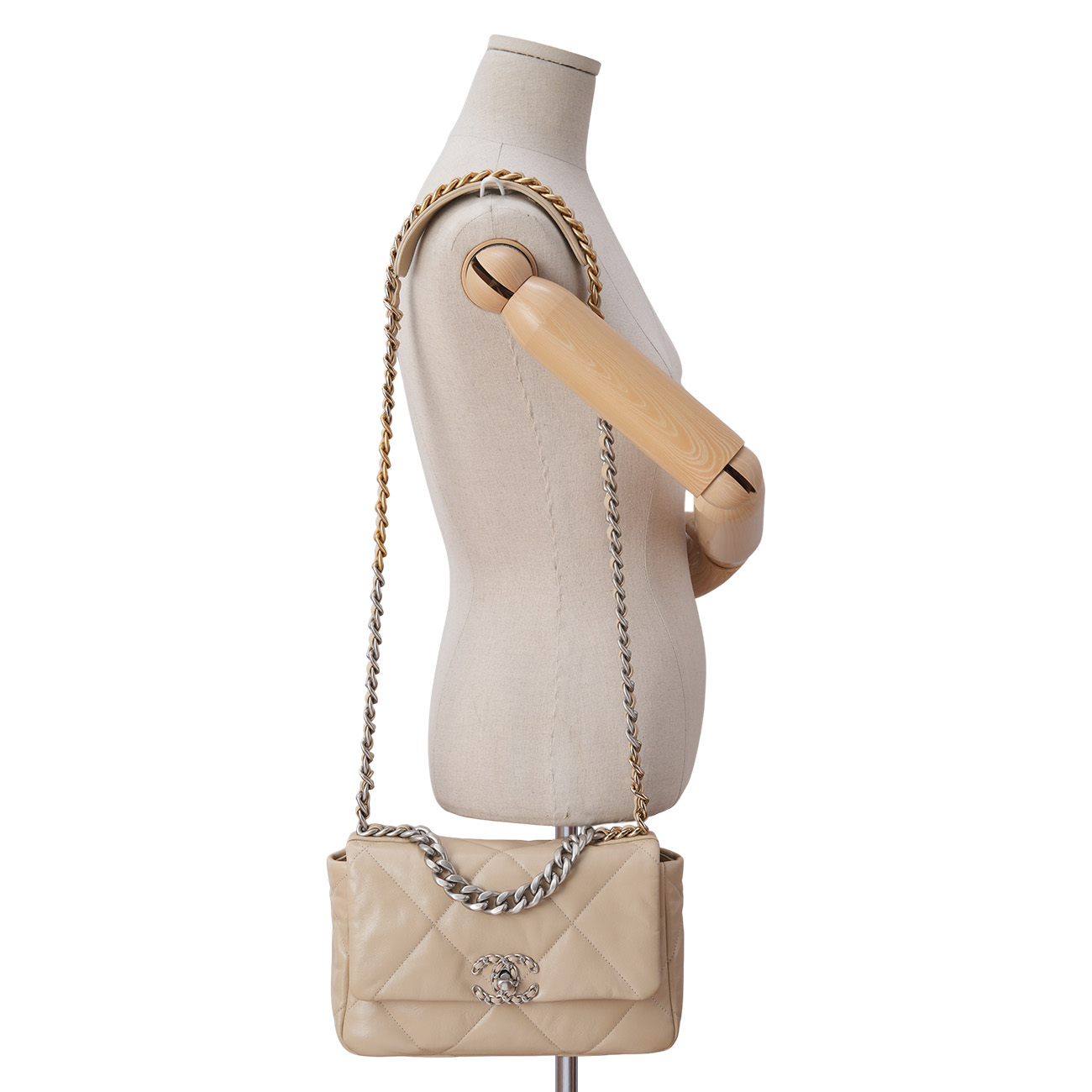 CHANEL(USED)샤넬 AS1160 19백 미듐