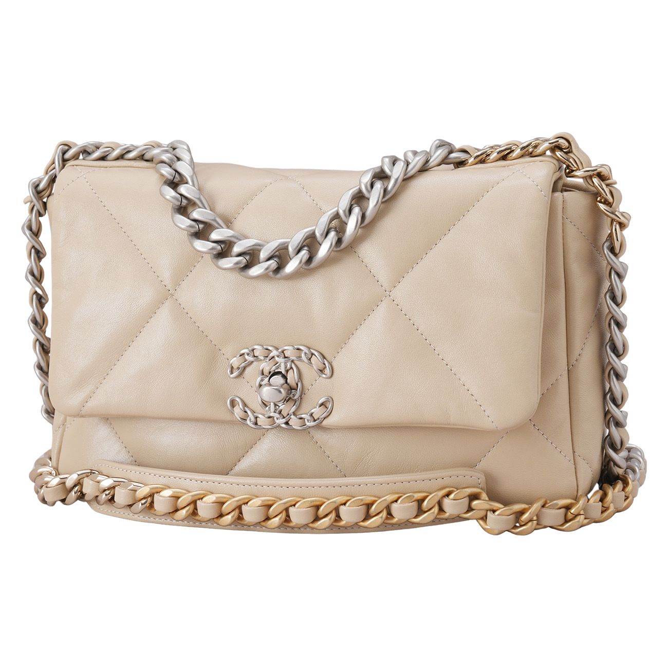 CHANEL(USED)샤넬 AS1160 19백 미듐