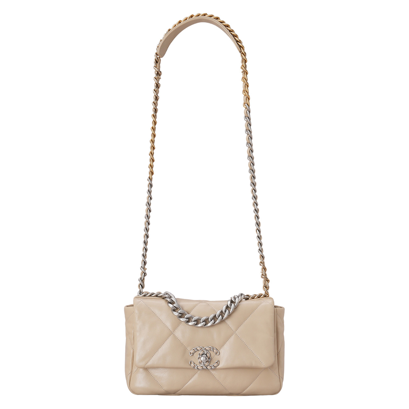 CHANEL(USED)샤넬 AS1160 19백 미듐