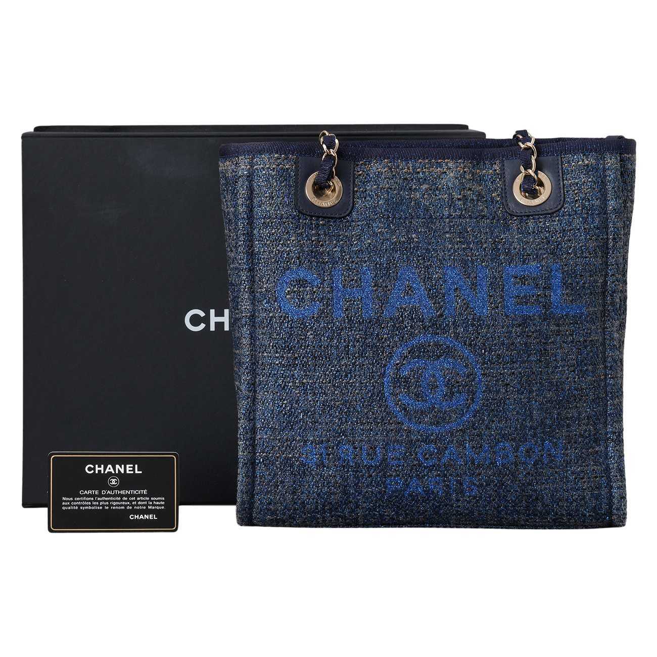 CHANEL(USED)샤넬 A66939 도빌 스몰 쇼퍼백