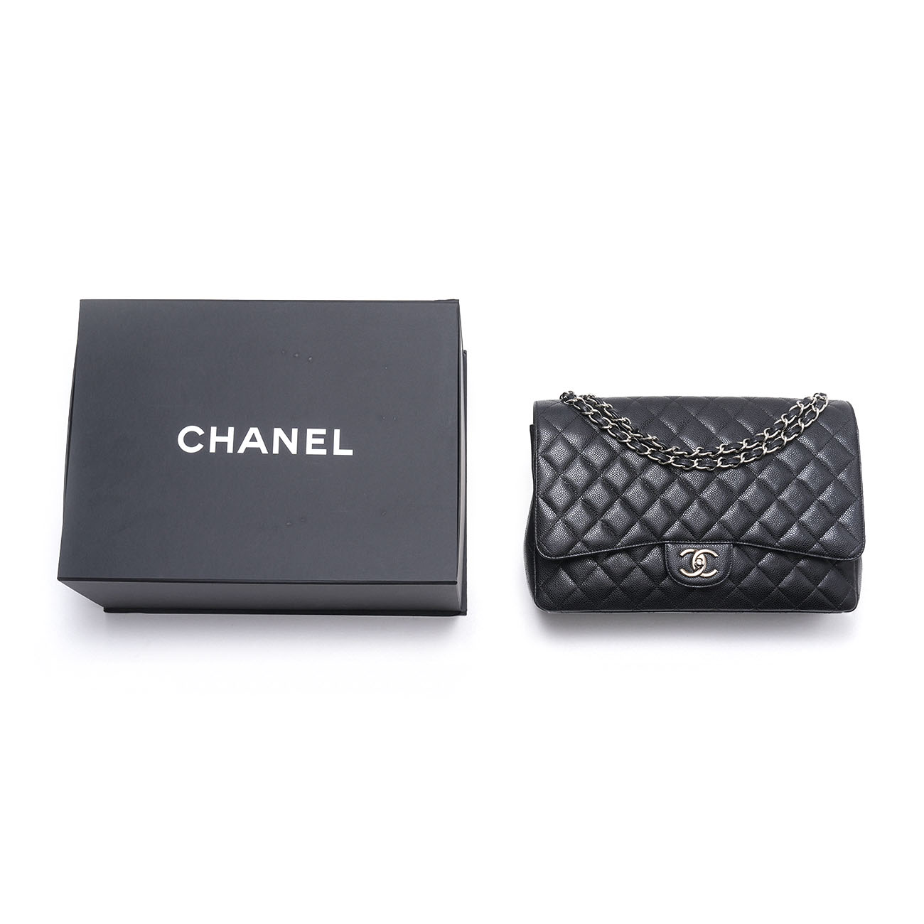 CHANEL(USED)샤넬 캐비어 클래식 맥시 플랩백