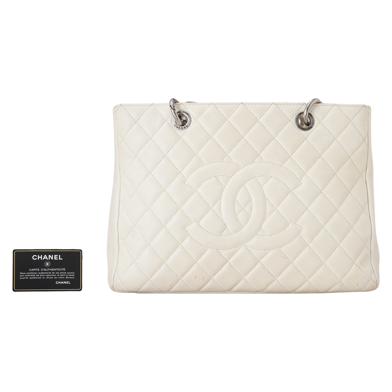 CHANEL(USED)샤넬 캐비어 그랜드샤핑