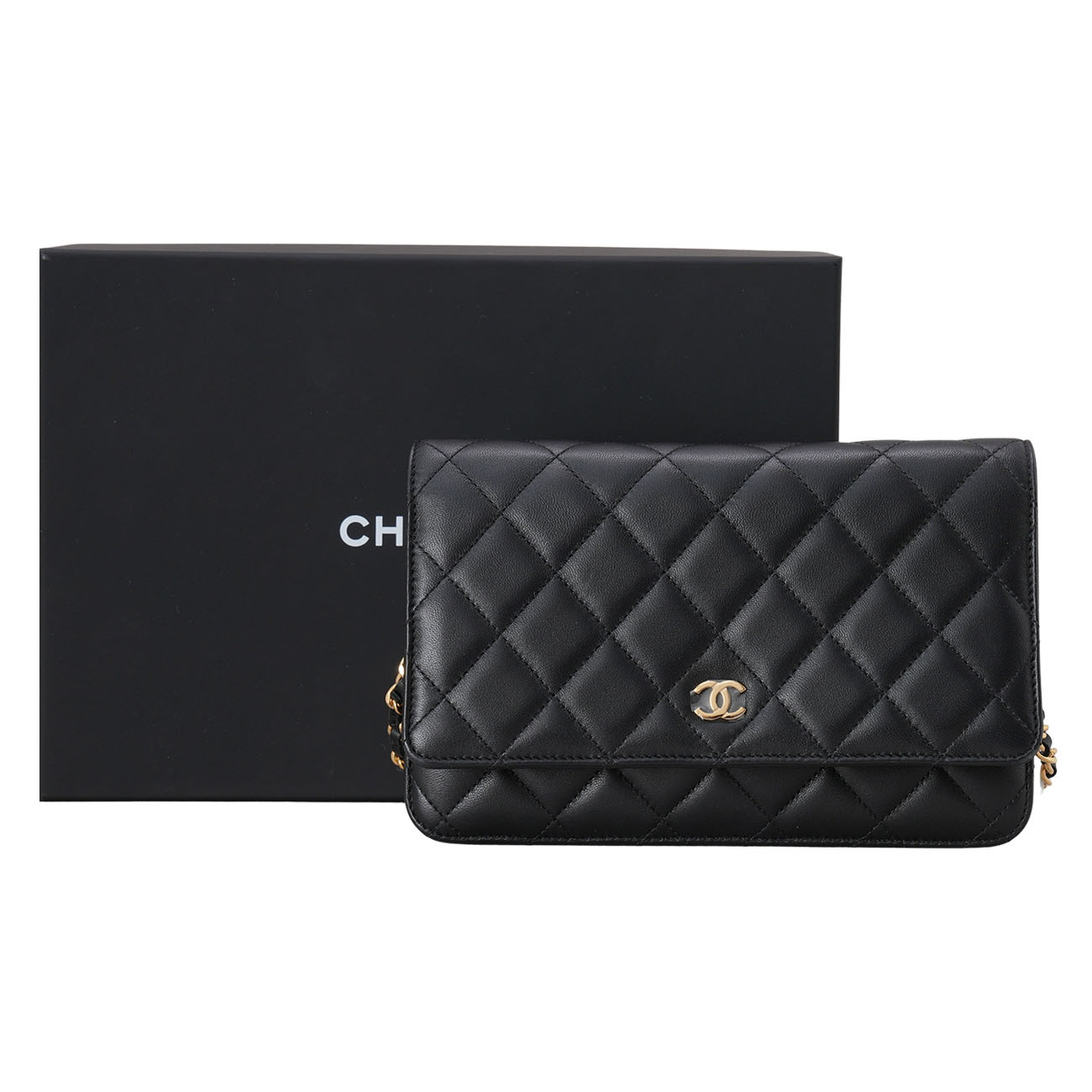CHANEL(USED)샤넬 램스킨 클래식 WOC