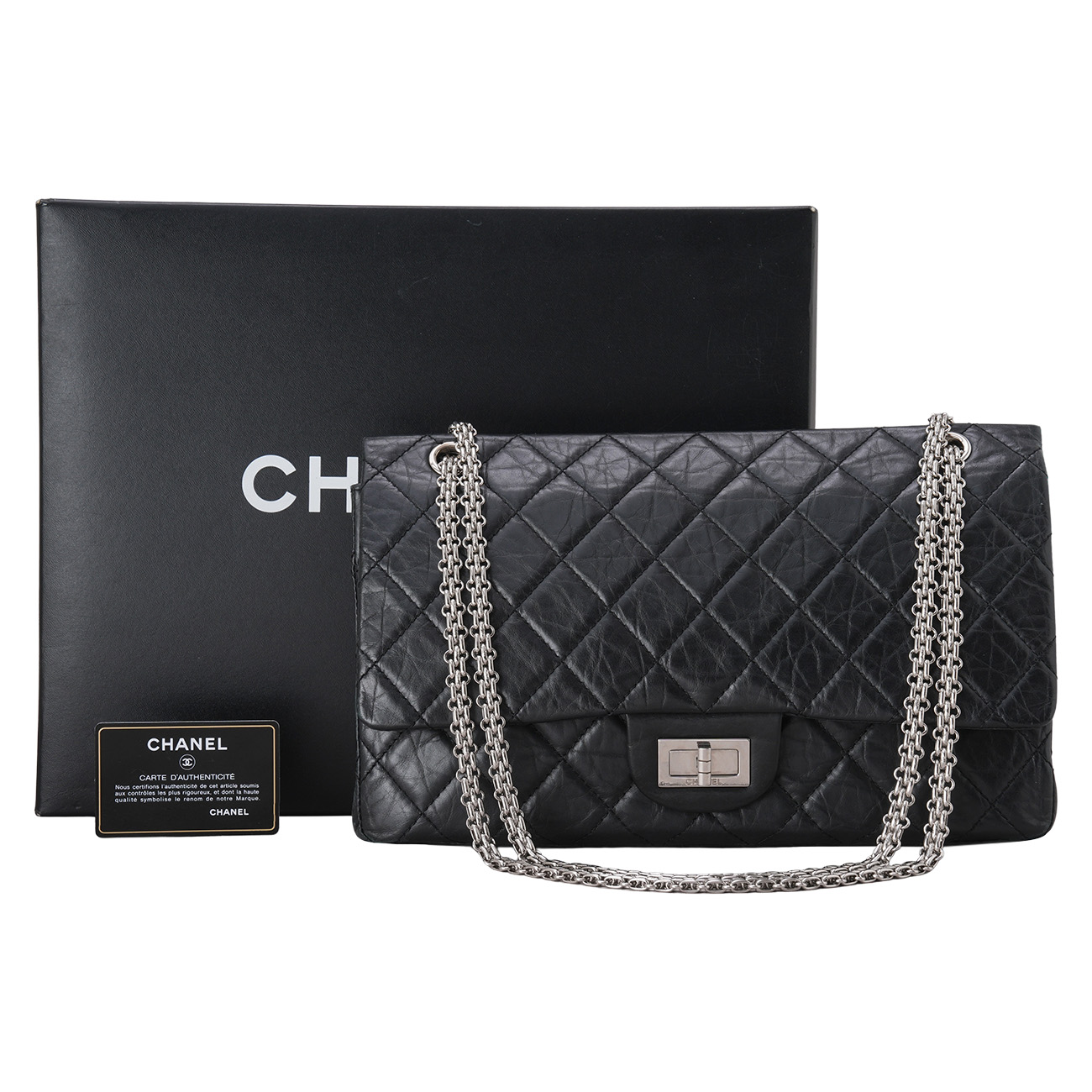 CHANEL(USED)샤넬 2.55 빈티지 칼 라거펠트 숄더백