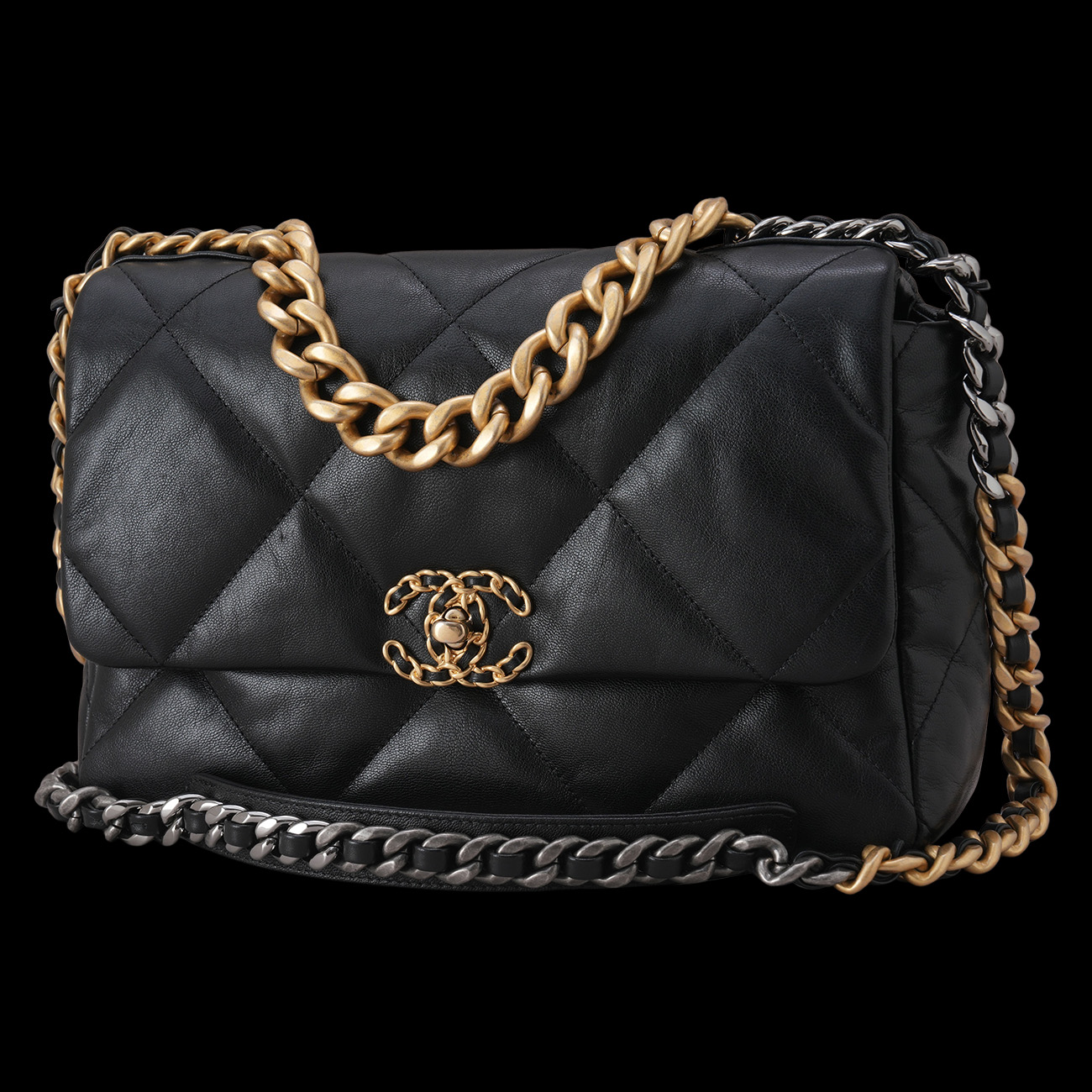 CHANEL(USED)샤넬 AS1161 19백 라지
