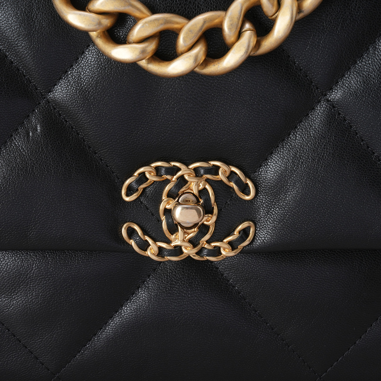 CHANEL(USED)샤넬 AS1161 19백 라지