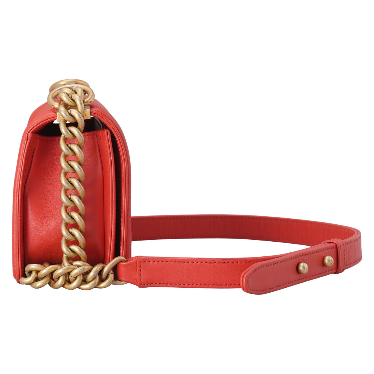 CHANEL(USED)샤넬 쉐브론 보이샤넬 스몰 플랩백