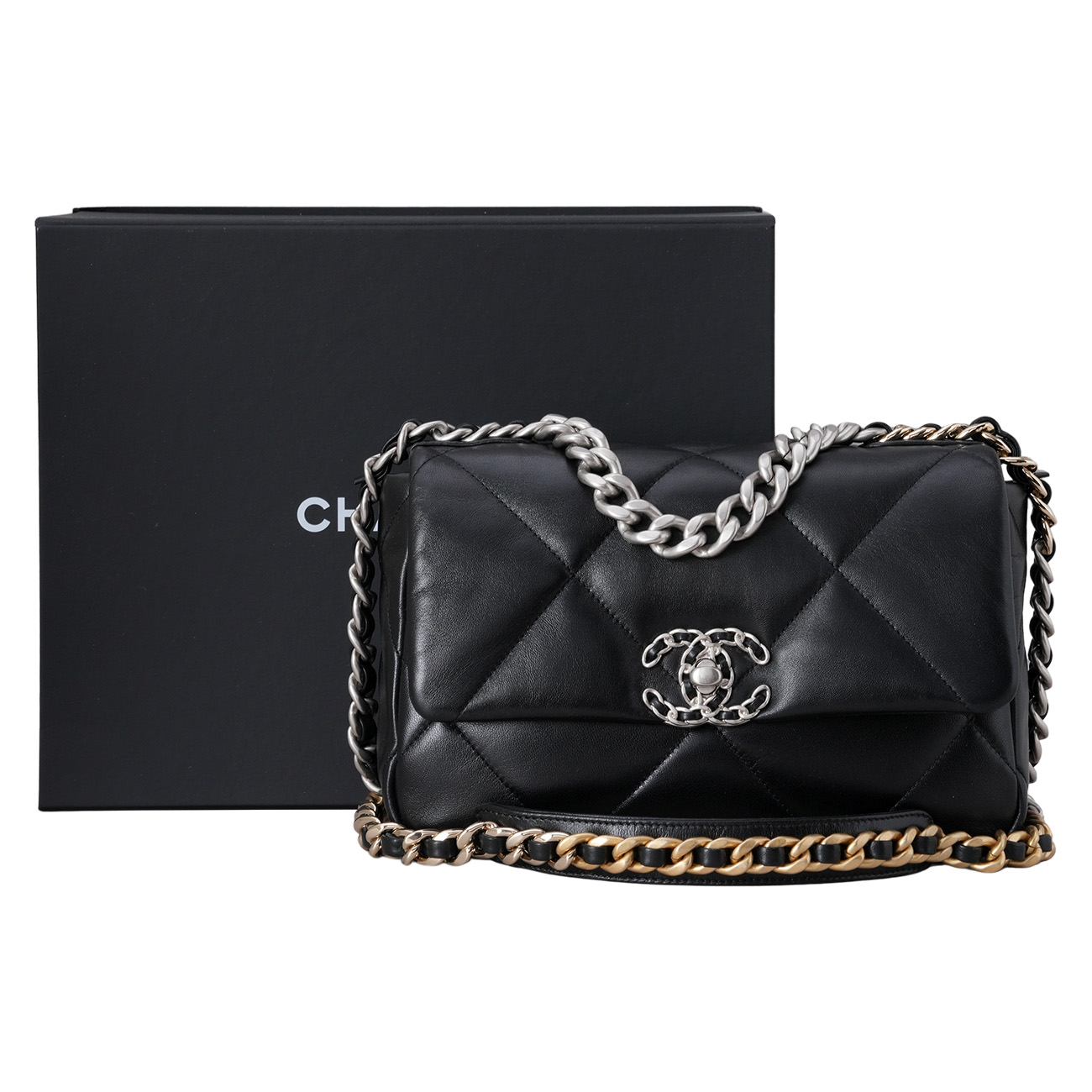 CHANEL(USED)샤넬 19백 미듐