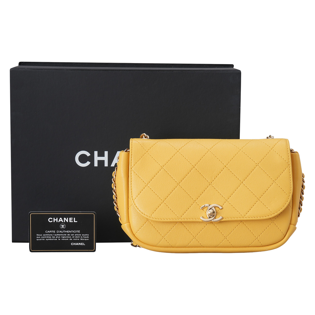 CHANEL(USED)샤넬 시즌 캐주얼 트립 숄더백