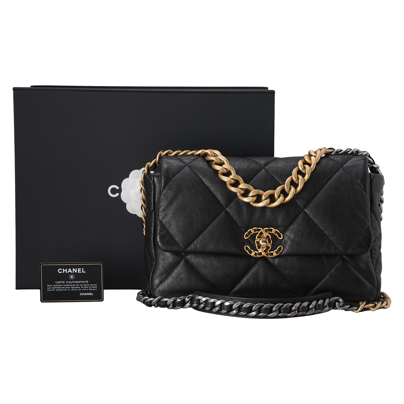 CHANEL(USED)샤넬 AS1161 19백 라지