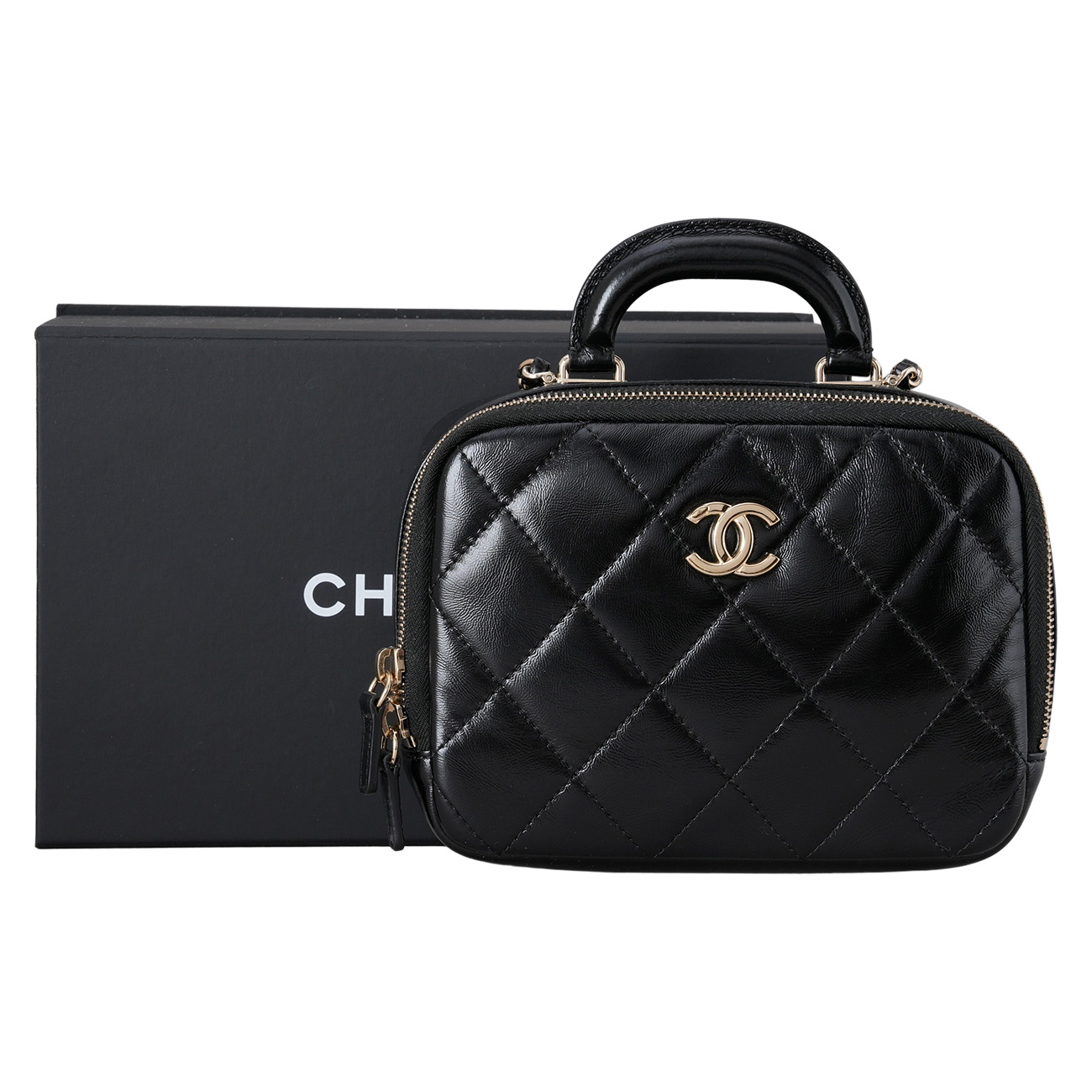 CHANEL(USED)샤넬 빈티지 코스메틱 케이스
