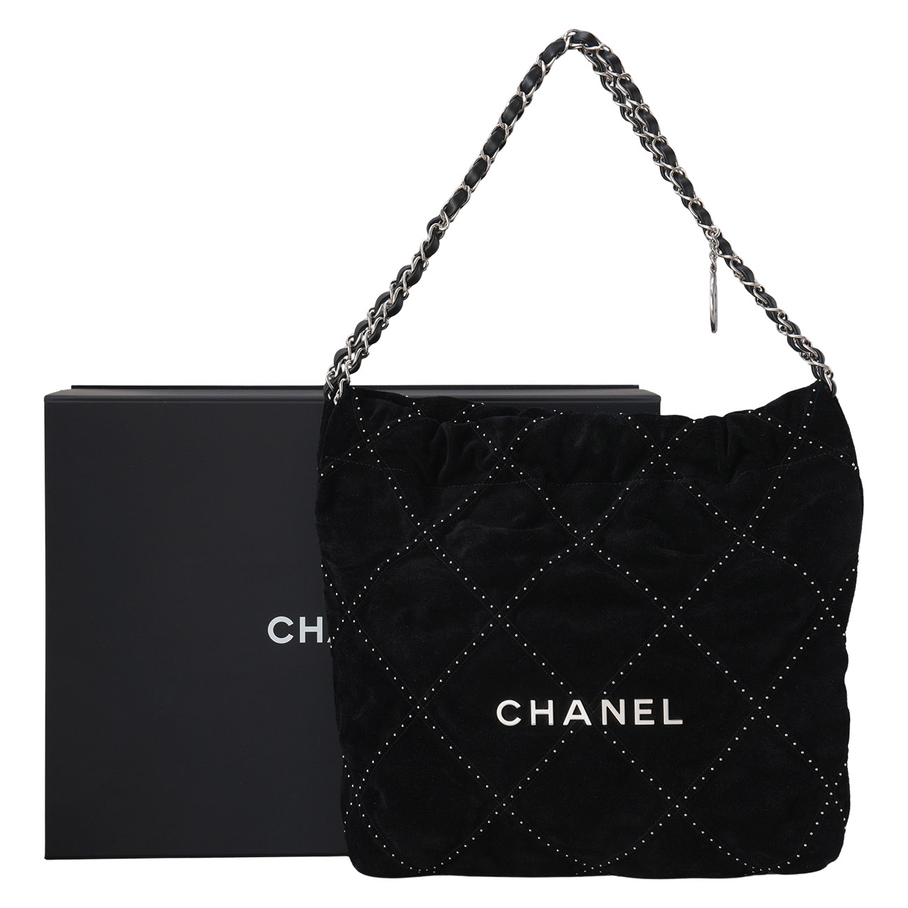 CHANEL(USED)샤넬 AS3260 시즌 스웨이드 22백 스몰