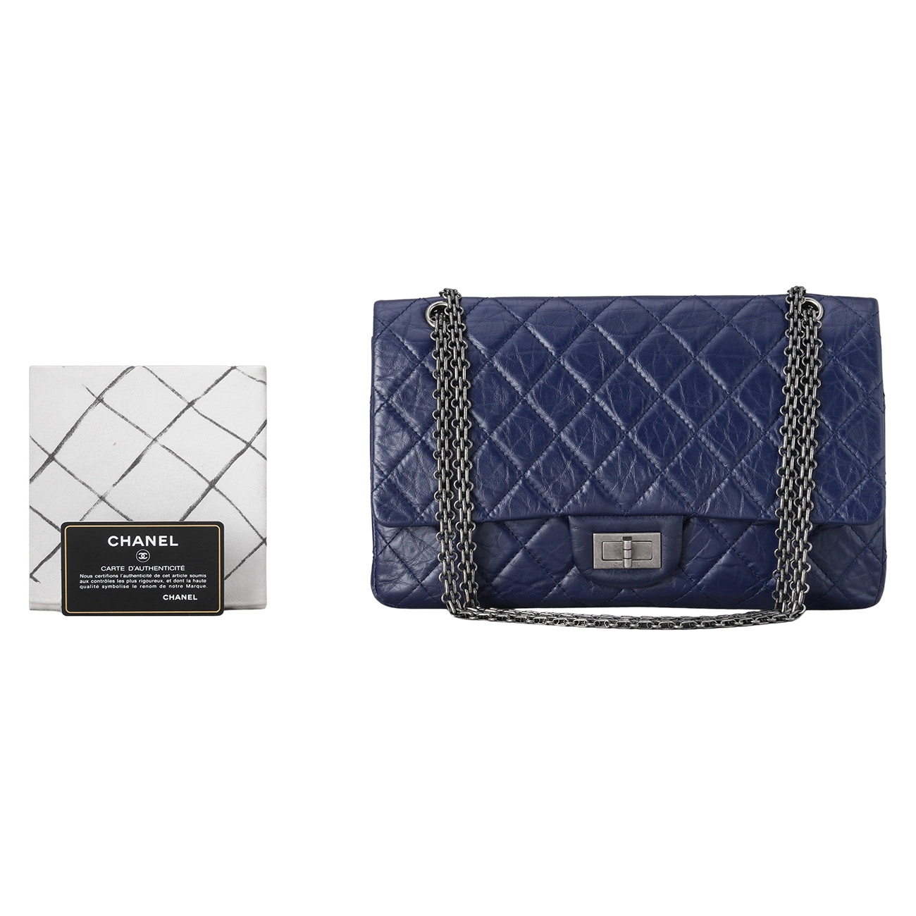 CHANEL(USED)샤넬 빈티지 2.55 맥시 플랩백