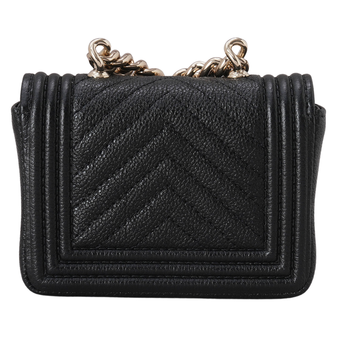 CHANEL(USED)샤넬 캐비어 쉐브론 보이샤넬 미니 크로스백