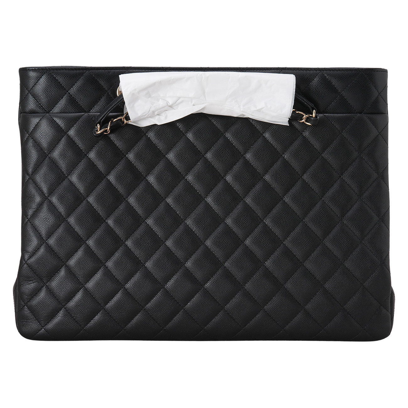 CHANEL(USED)샤넬 A91046 캐비어 타임리스 쇼퍼백