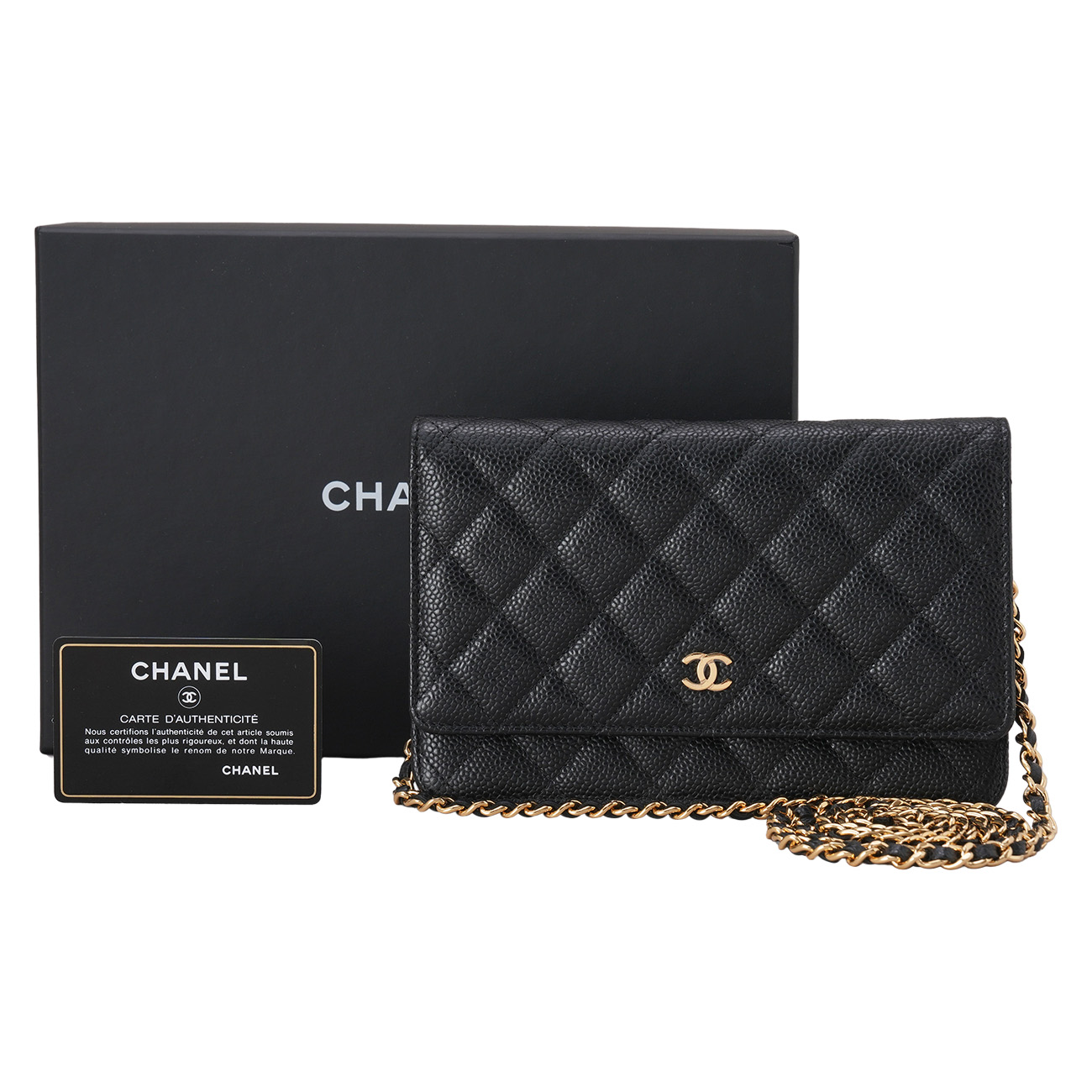 CHANEL(USED)샤넬 캐비어 클래식 WOC