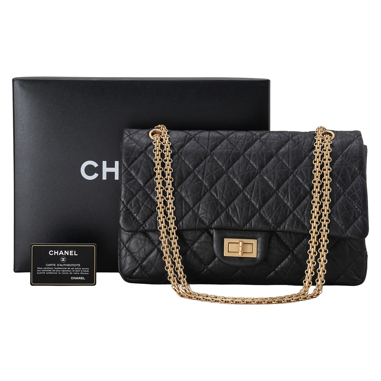 CHANEL(USED)샤넬 2.55 빈티지 32 플랩백