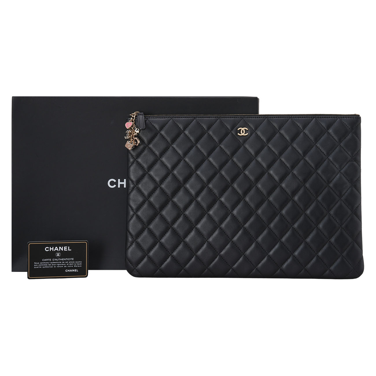CHANEL(USED)샤넬 A82416 클래식 클러치 라지