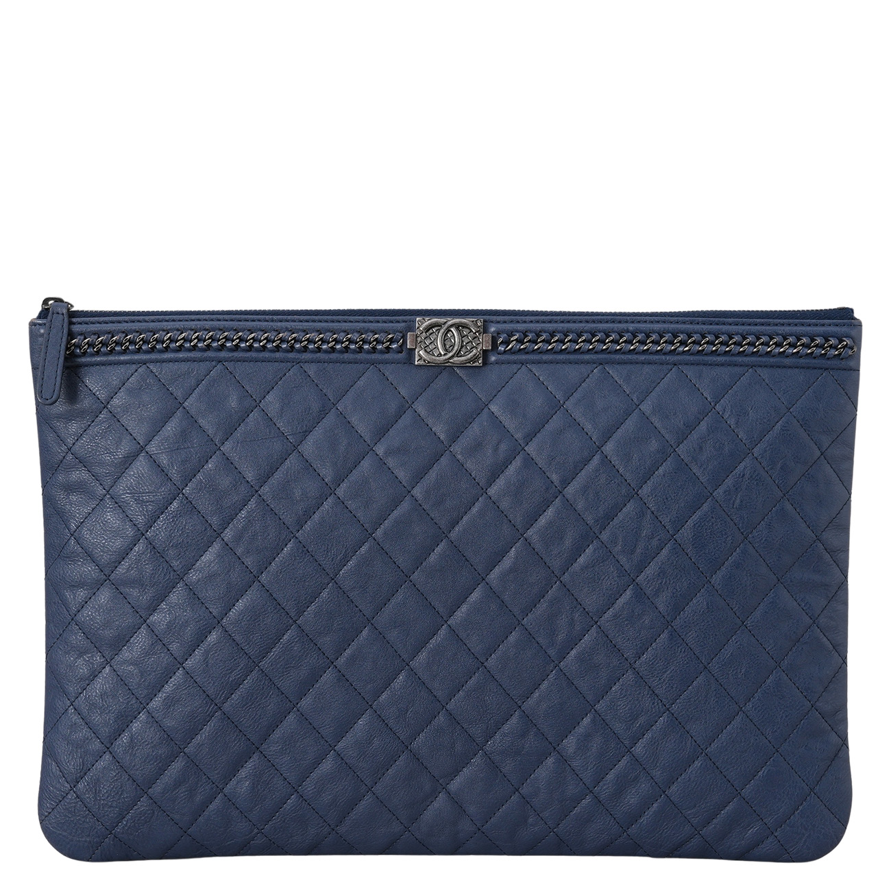 CHANEL(USED)샤넬 시즌 보이샤넬 클러치 라지