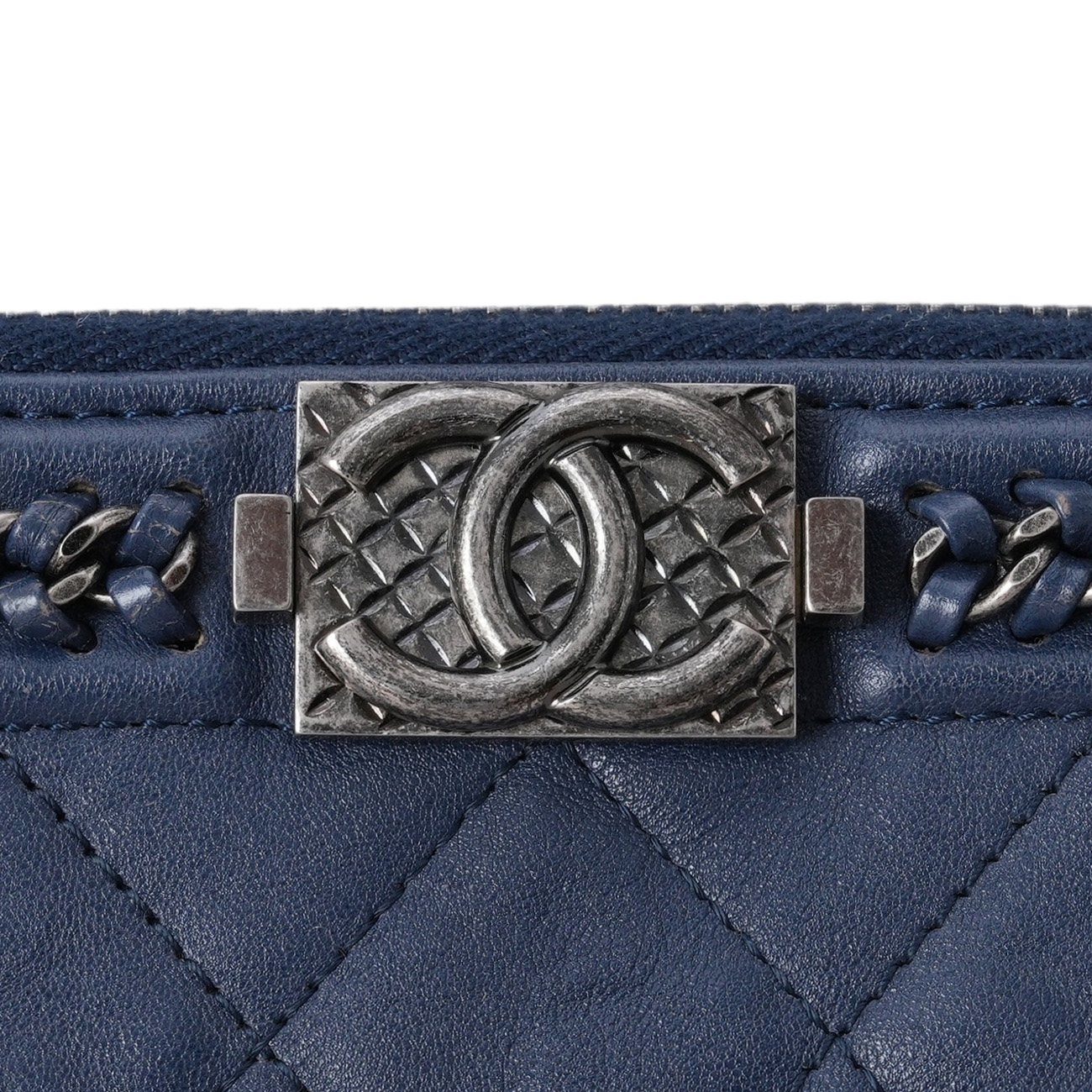 CHANEL(USED)샤넬 시즌 보이샤넬 클러치 라지