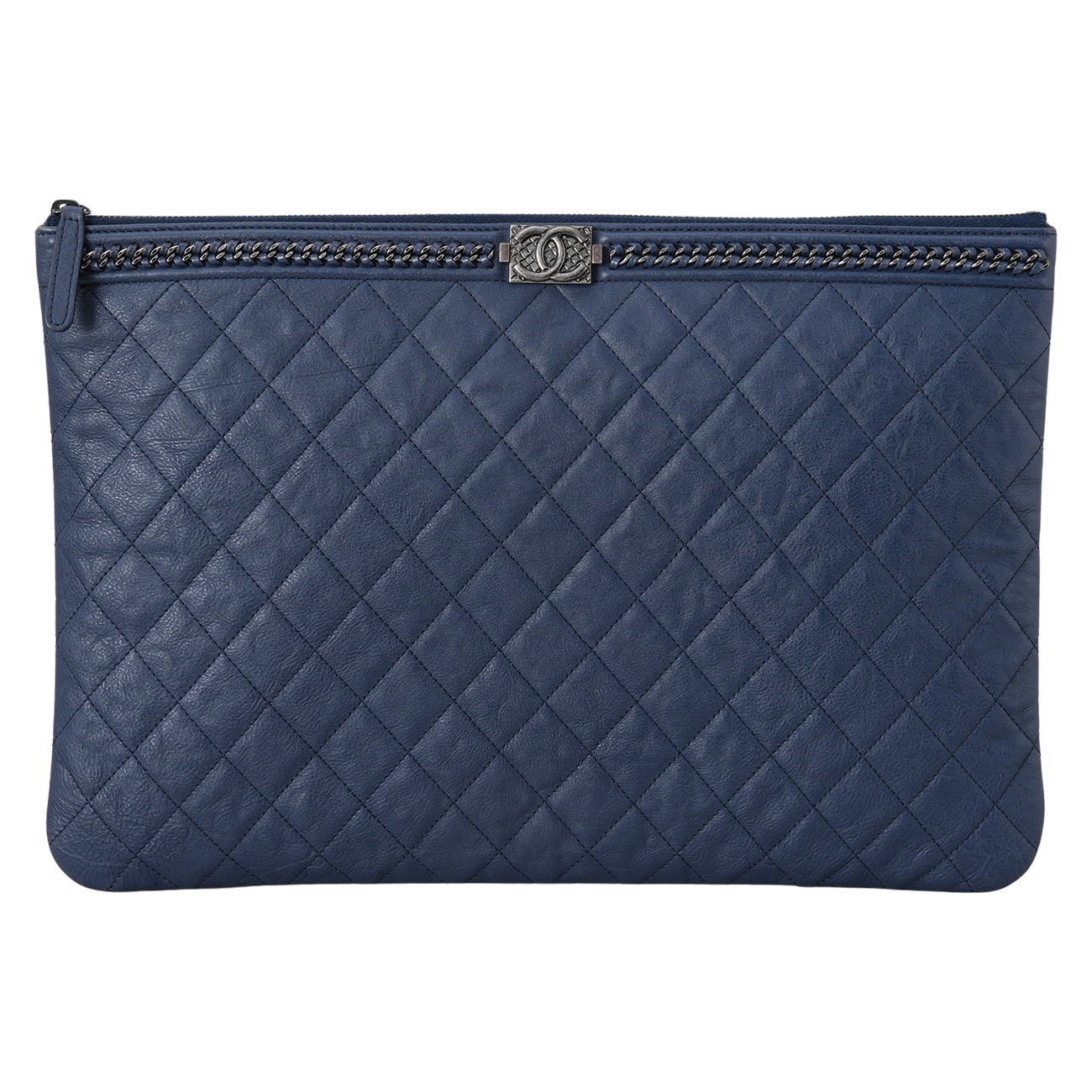 CHANEL(USED)샤넬 시즌 보이샤넬 클러치 라지