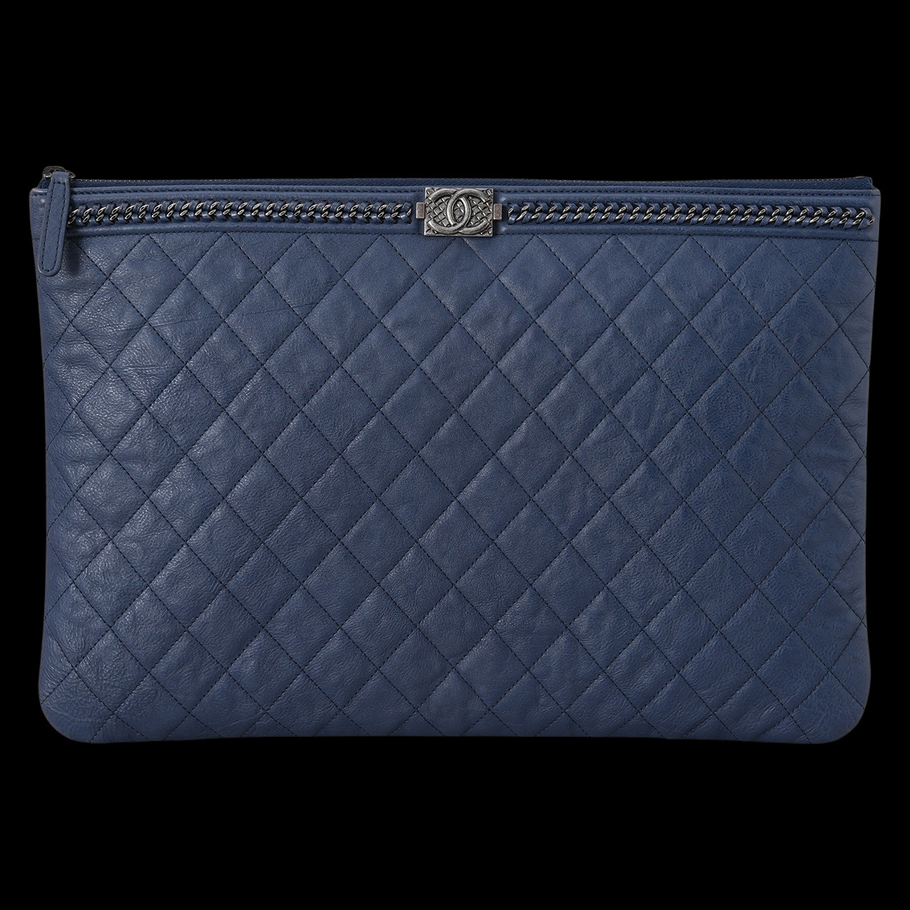 CHANEL(USED)샤넬 시즌 보이샤넬 클러치 라지