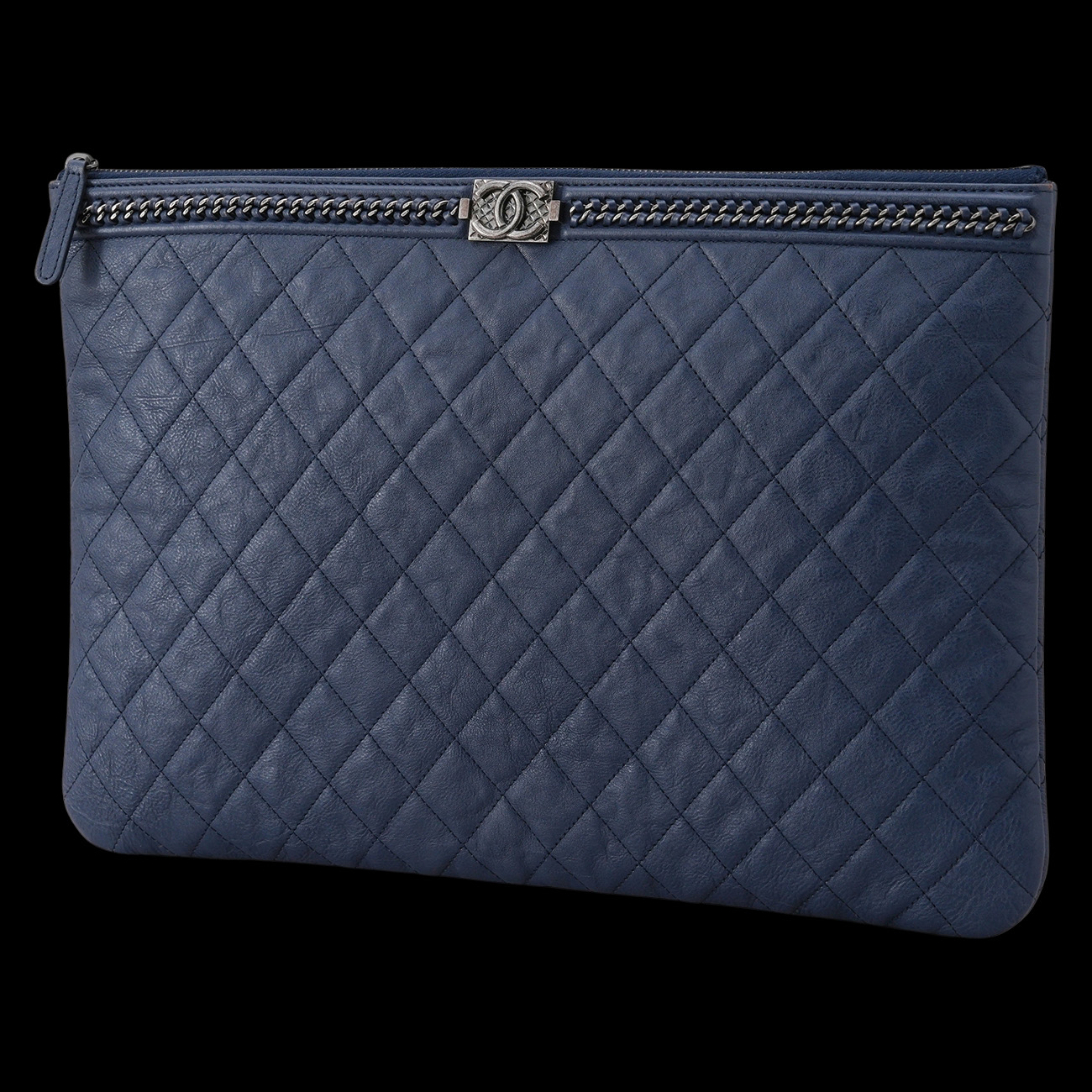 CHANEL(USED)샤넬 시즌 보이샤넬 클러치 라지