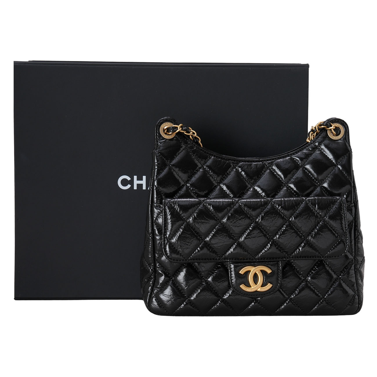 CHANEL(USED)샤넬 AS4322 시즌 호보백 미듐