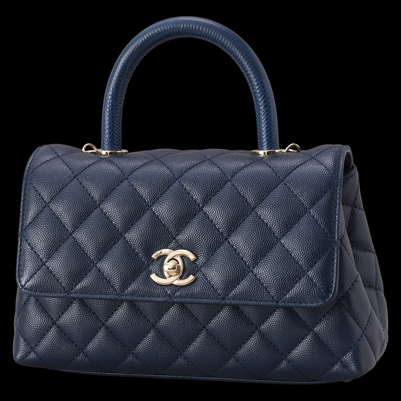 CHANEL(USED)샤넬 캐비어 코코핸들 스몰