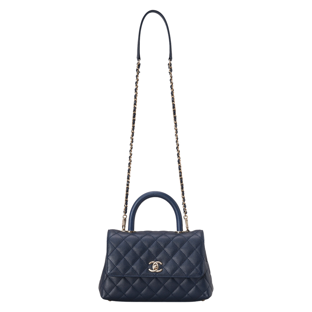 CHANEL(USED)샤넬 캐비어 코코핸들 스몰