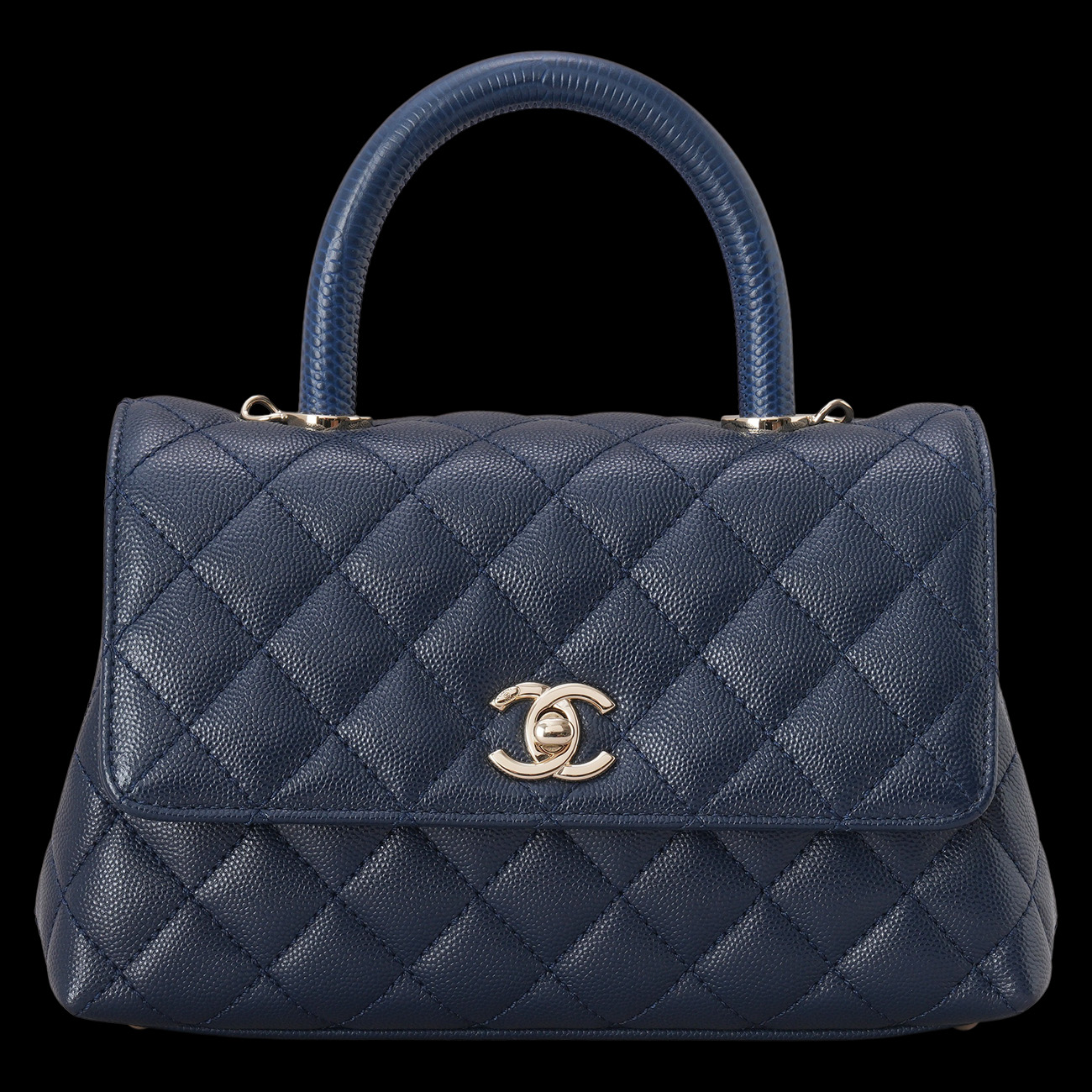 CHANEL(USED)샤넬 캐비어 코코핸들 스몰